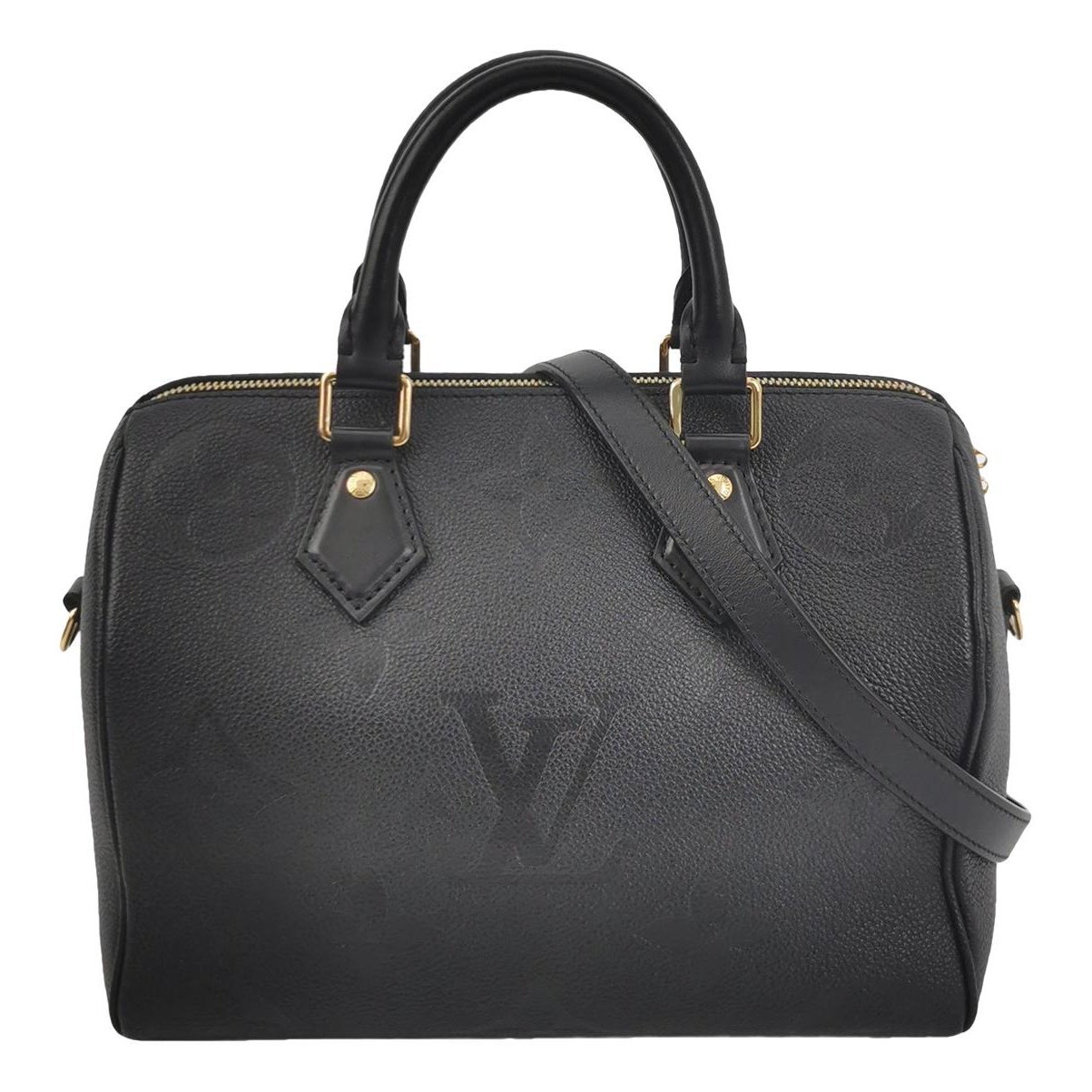 Speedy leather handbag