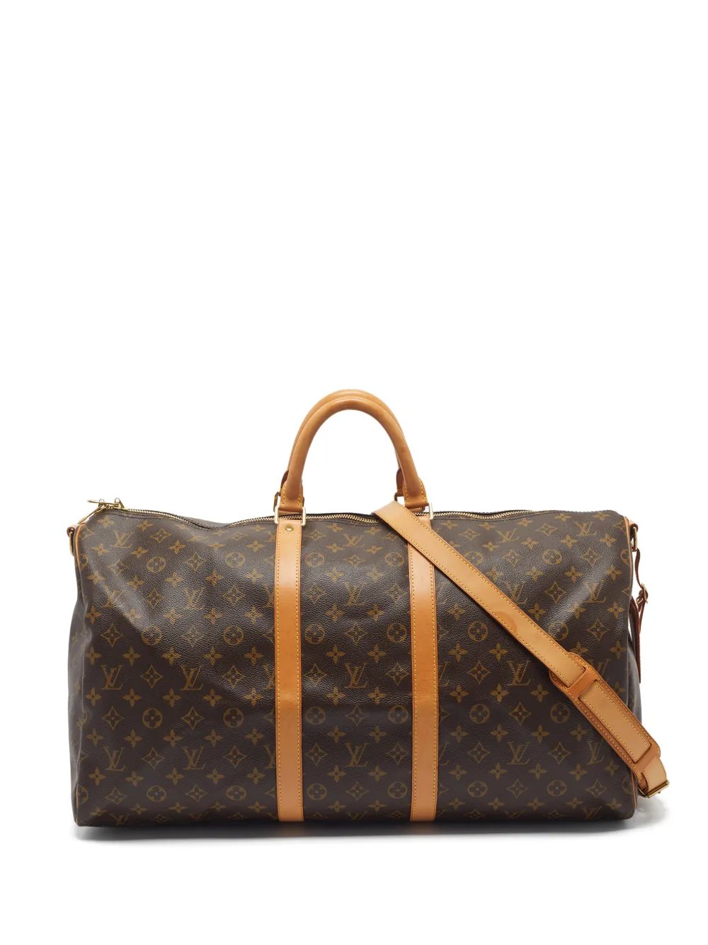 2005 55 Keepall Bandoulière Monogram-pattern duffel bag