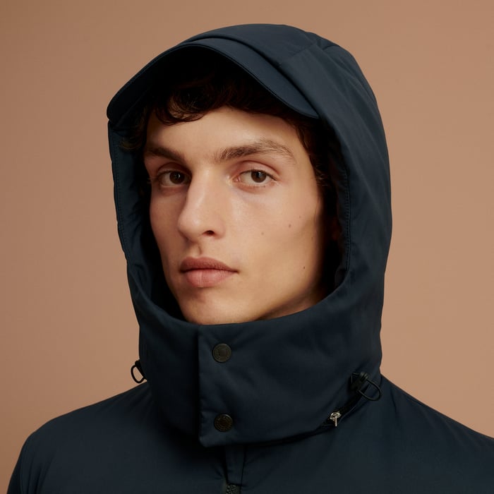 Navy Toundra Puffer Coat
