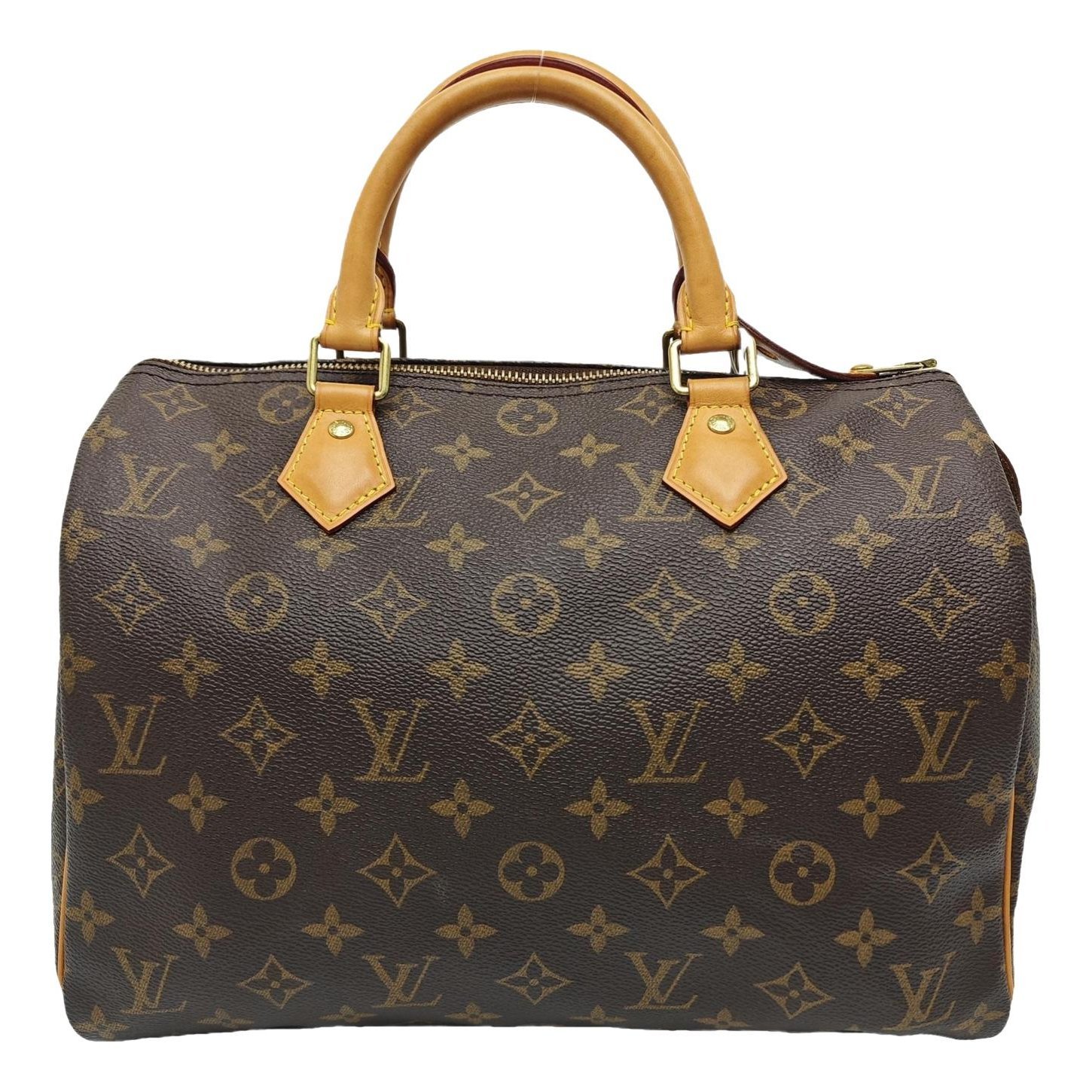 Nano Speedy / Mini HL leather handbag
