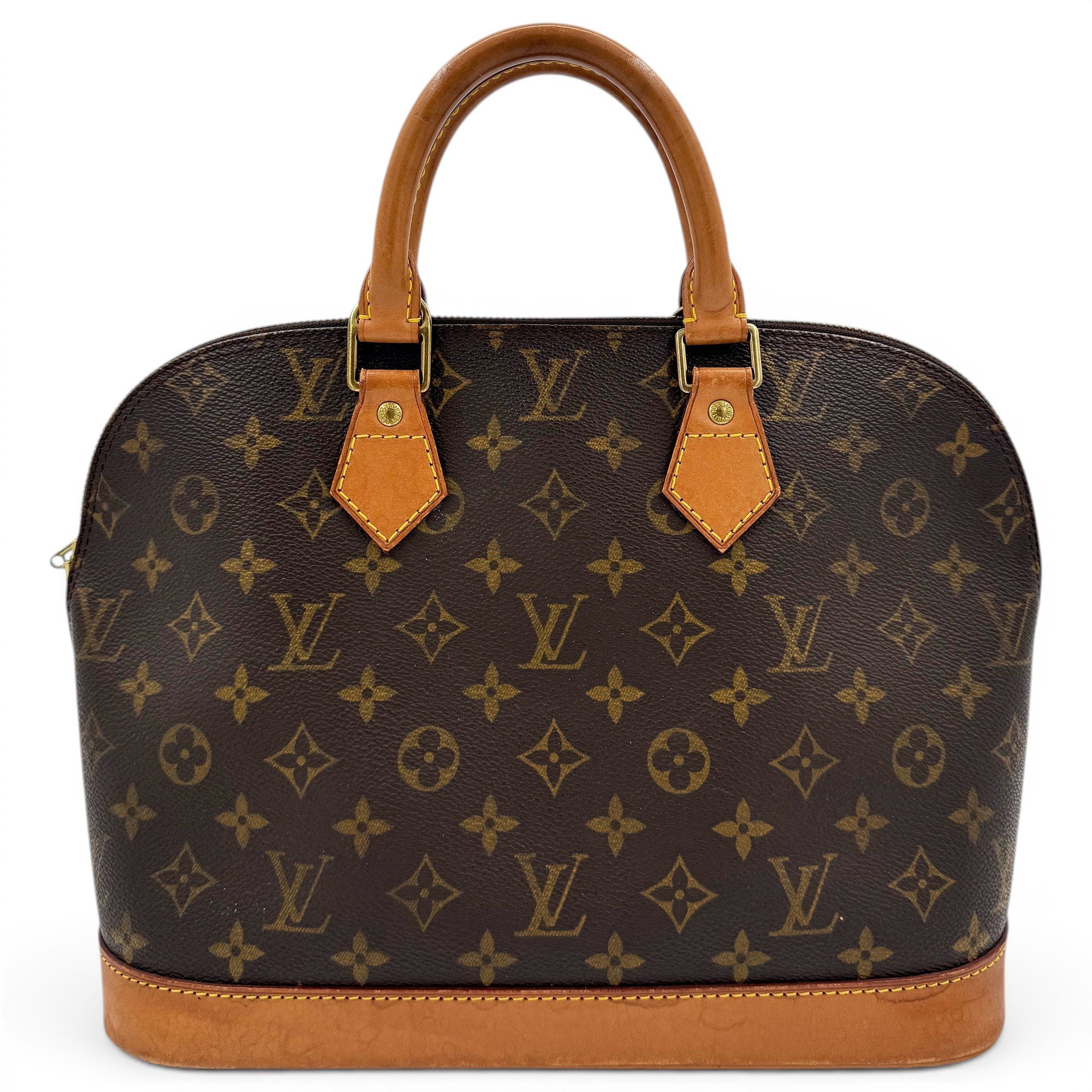 Alma leather handbag