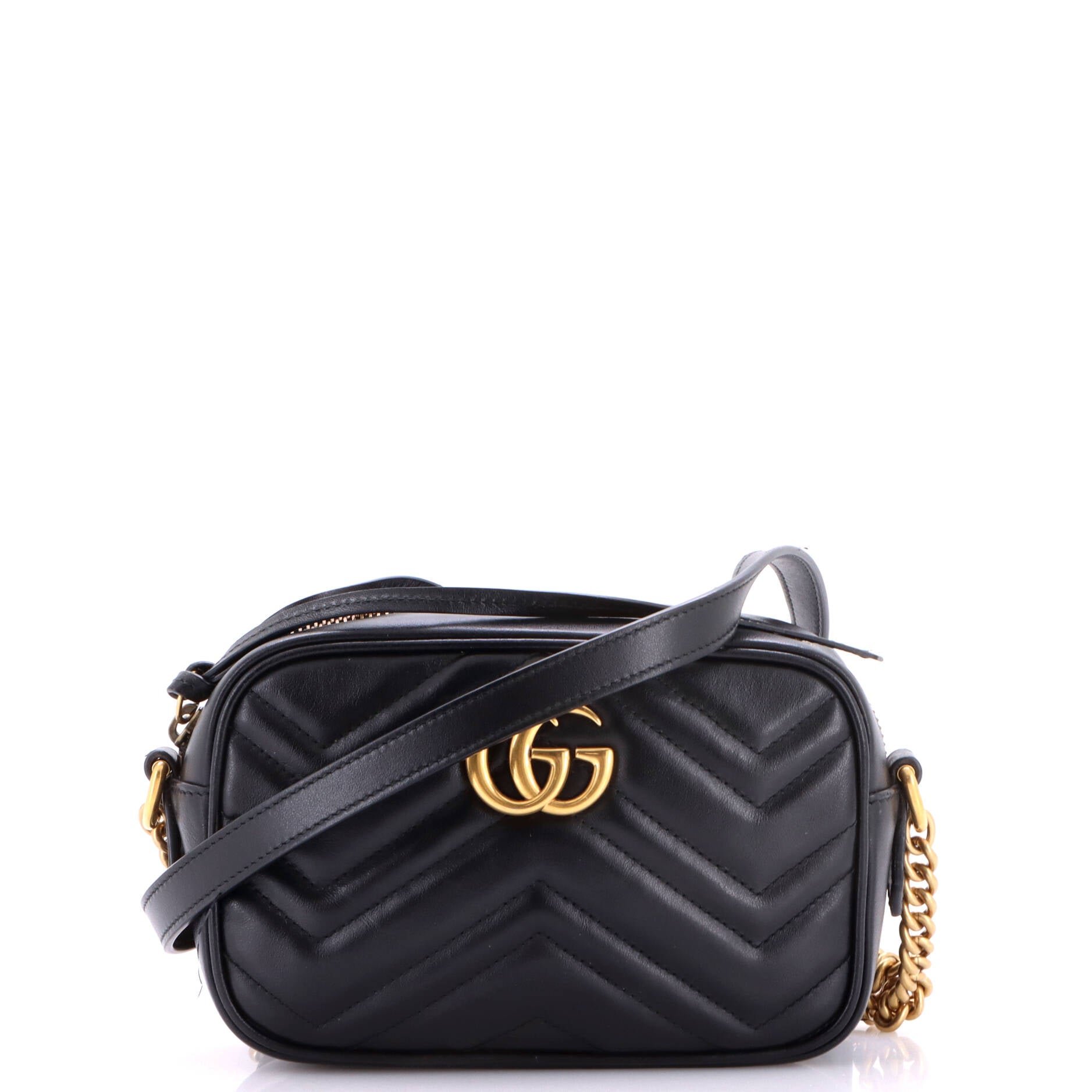 GG Marmont Shoulder Bag Matelasse Leather Mini