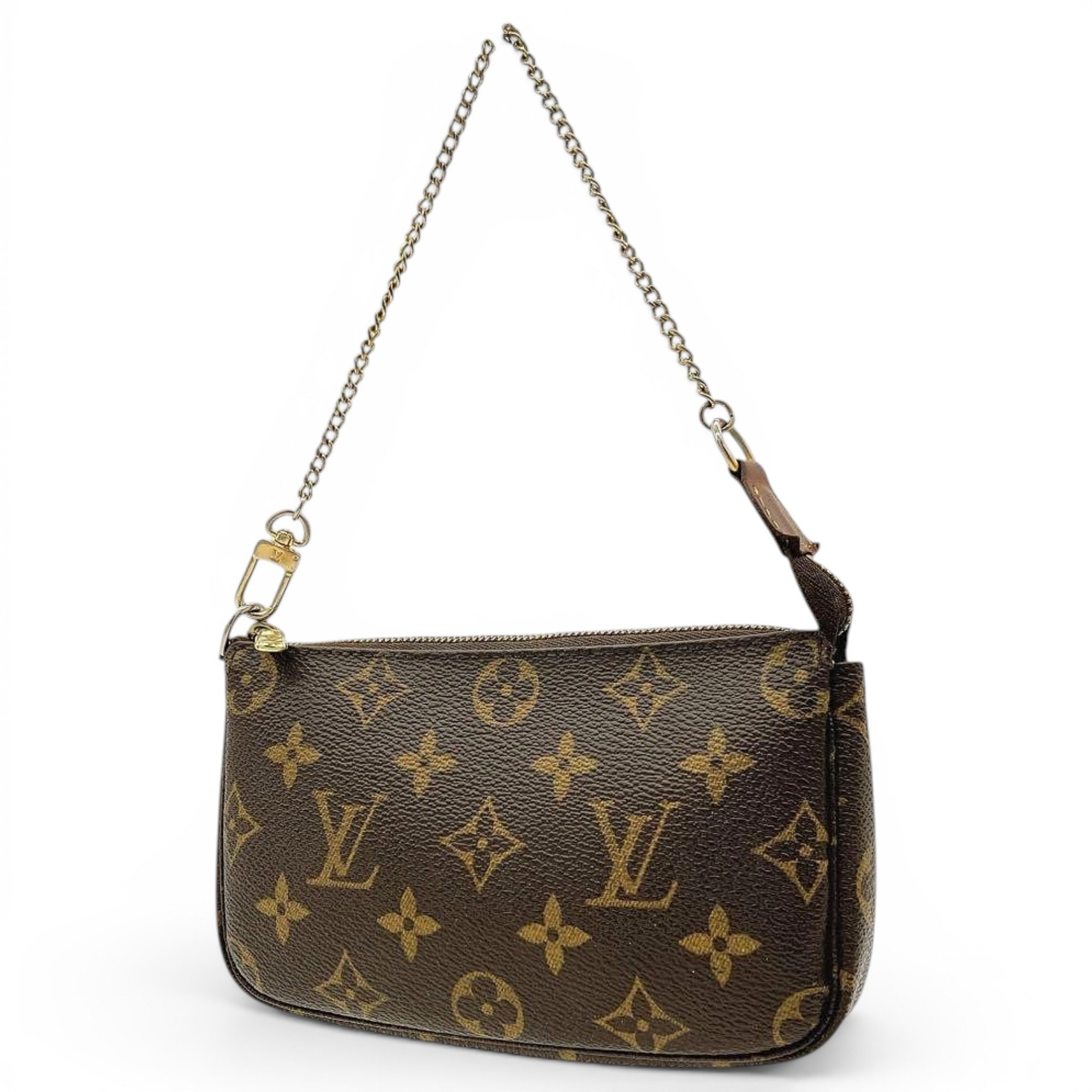 Pochette Accessoire leather handbag