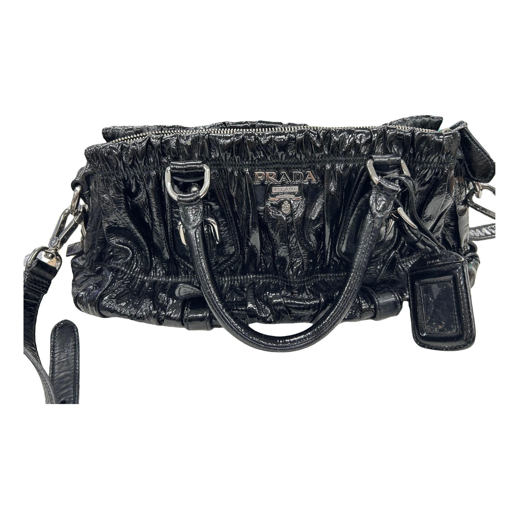 Leather handbag