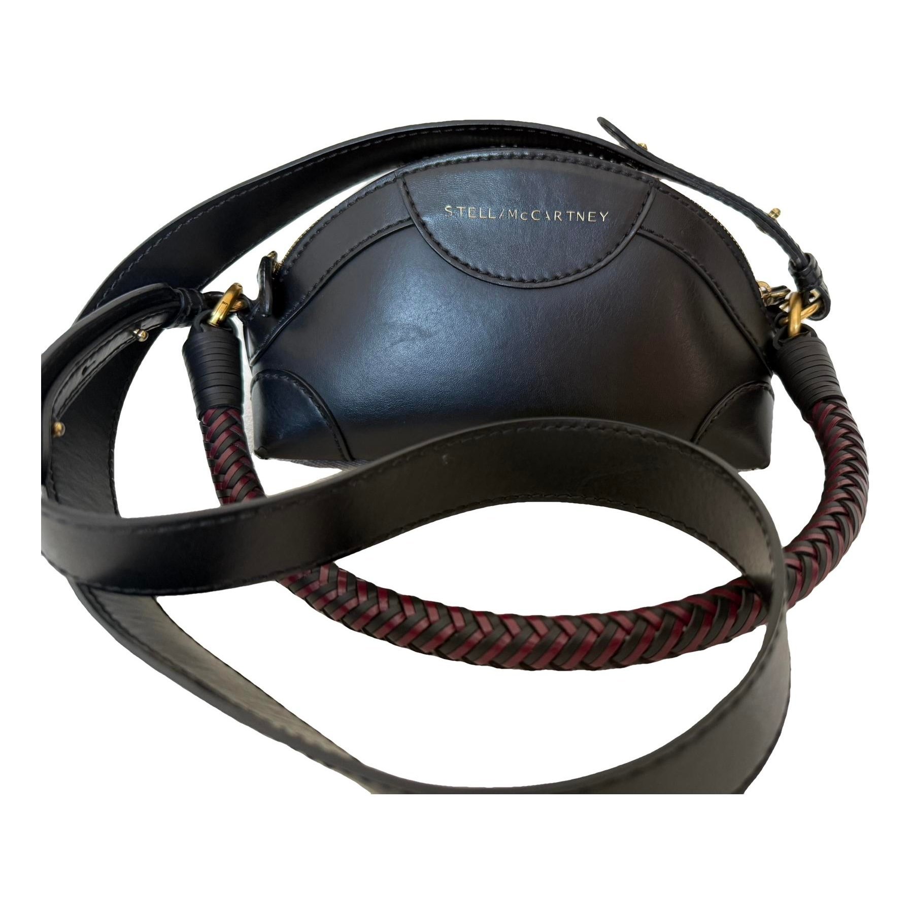 Vegan leather crossbody bag