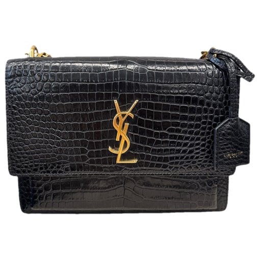 Sunset leather handbag