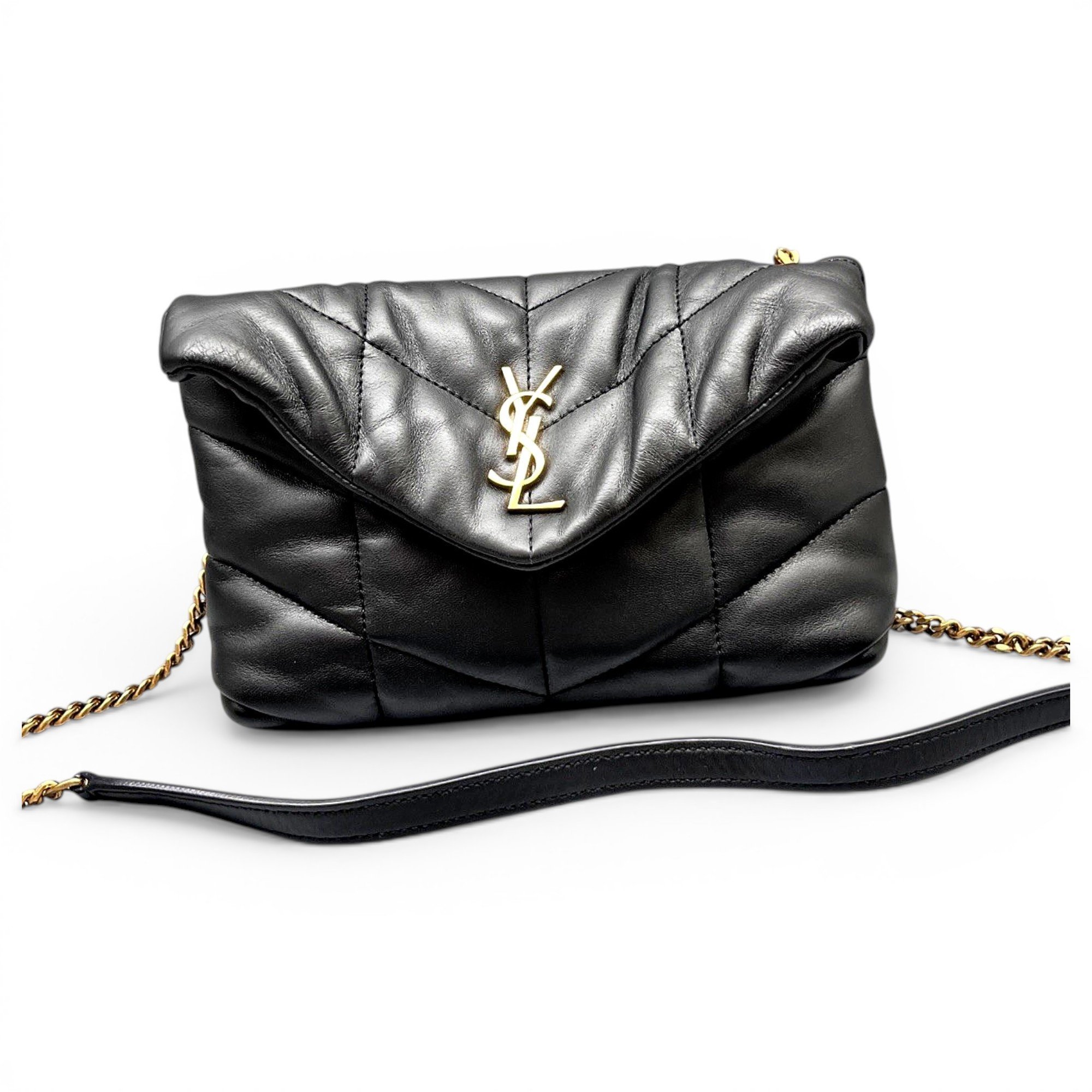 Loulou Puffer leather handbag
