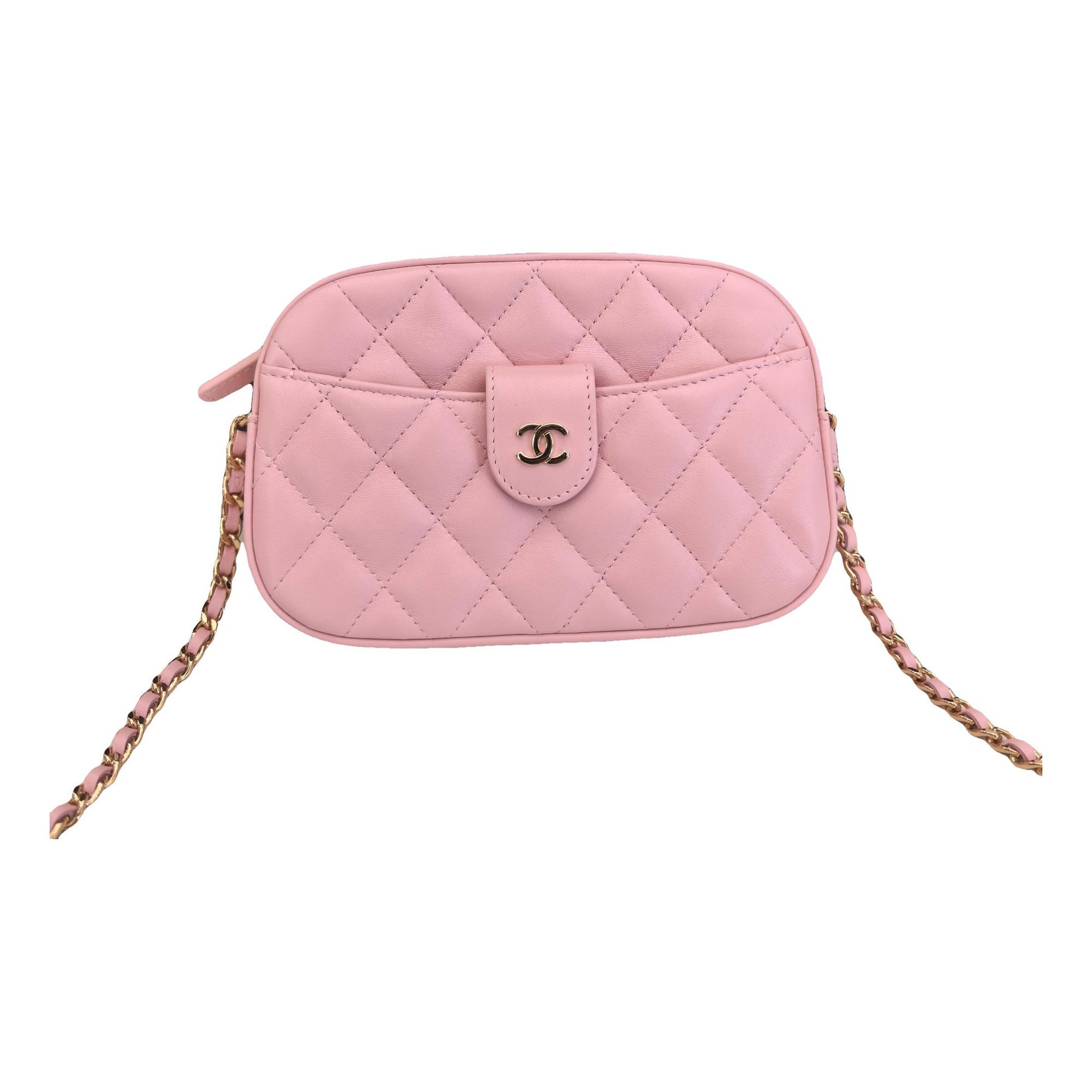 Trendy CC Vanity leather handbag