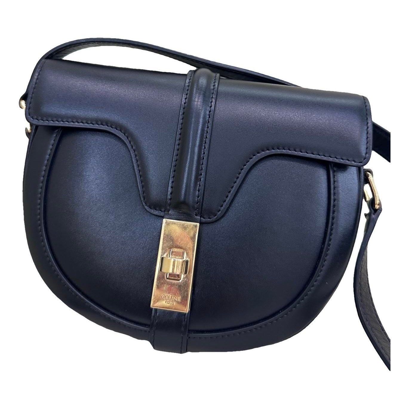 SAC 16 BESACE leather handbag