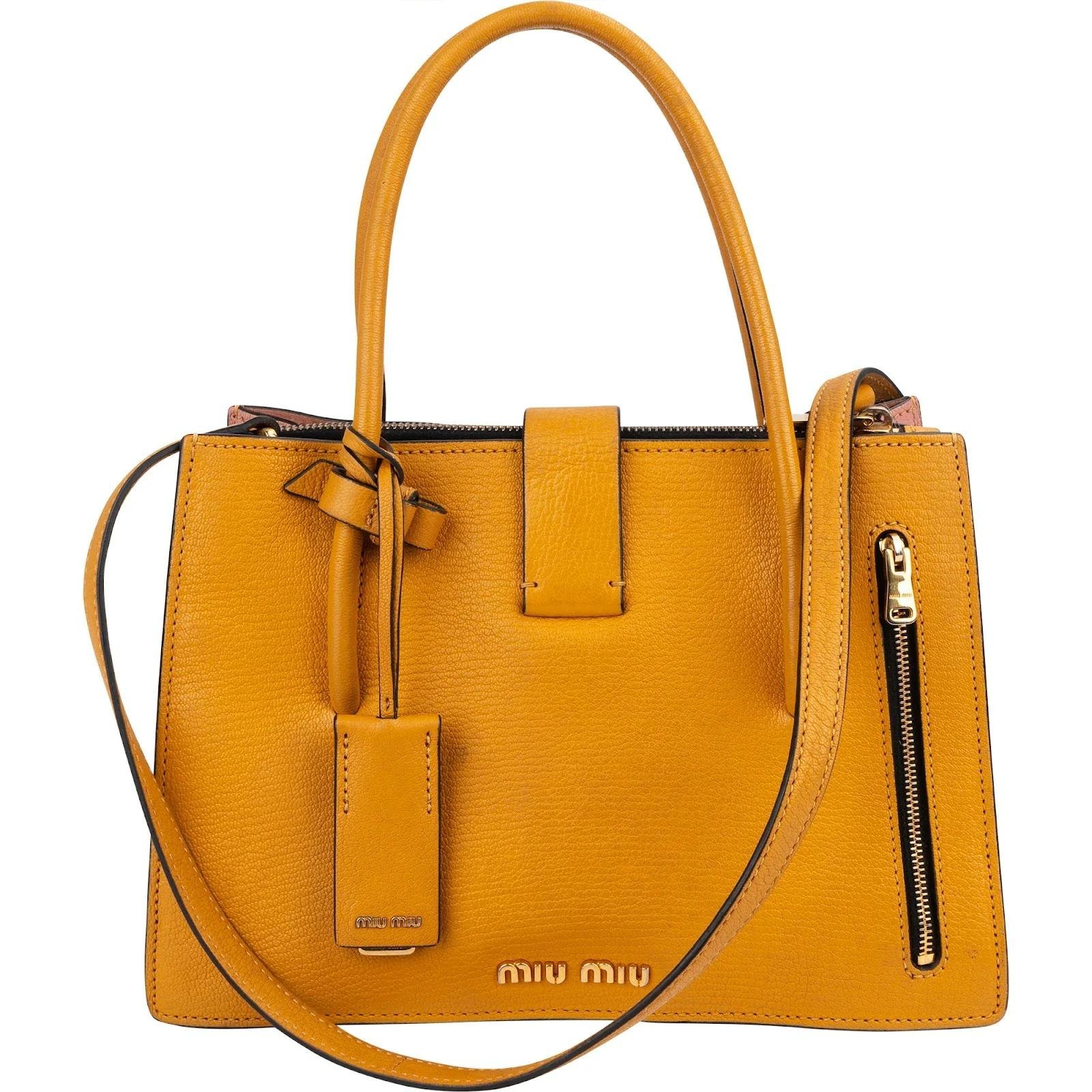 Madras leather crossbody bag