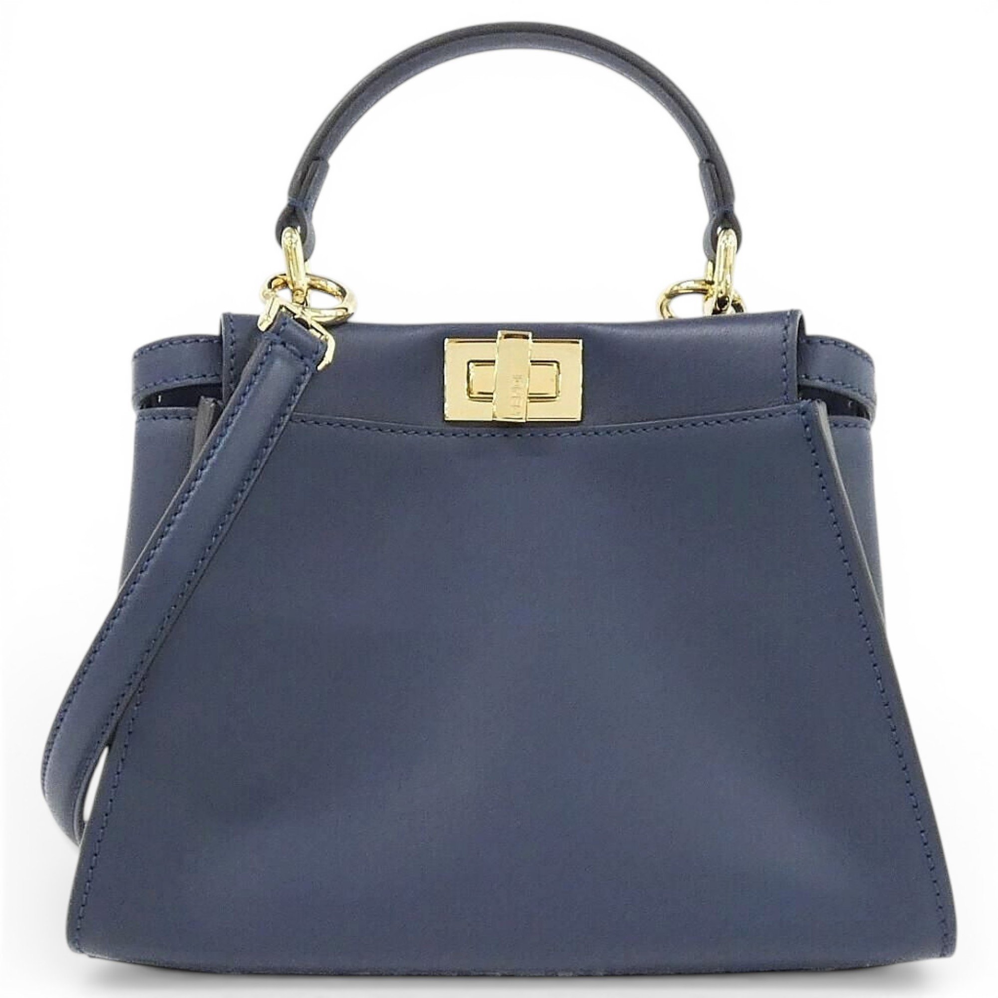Peekaboo leather handbag
