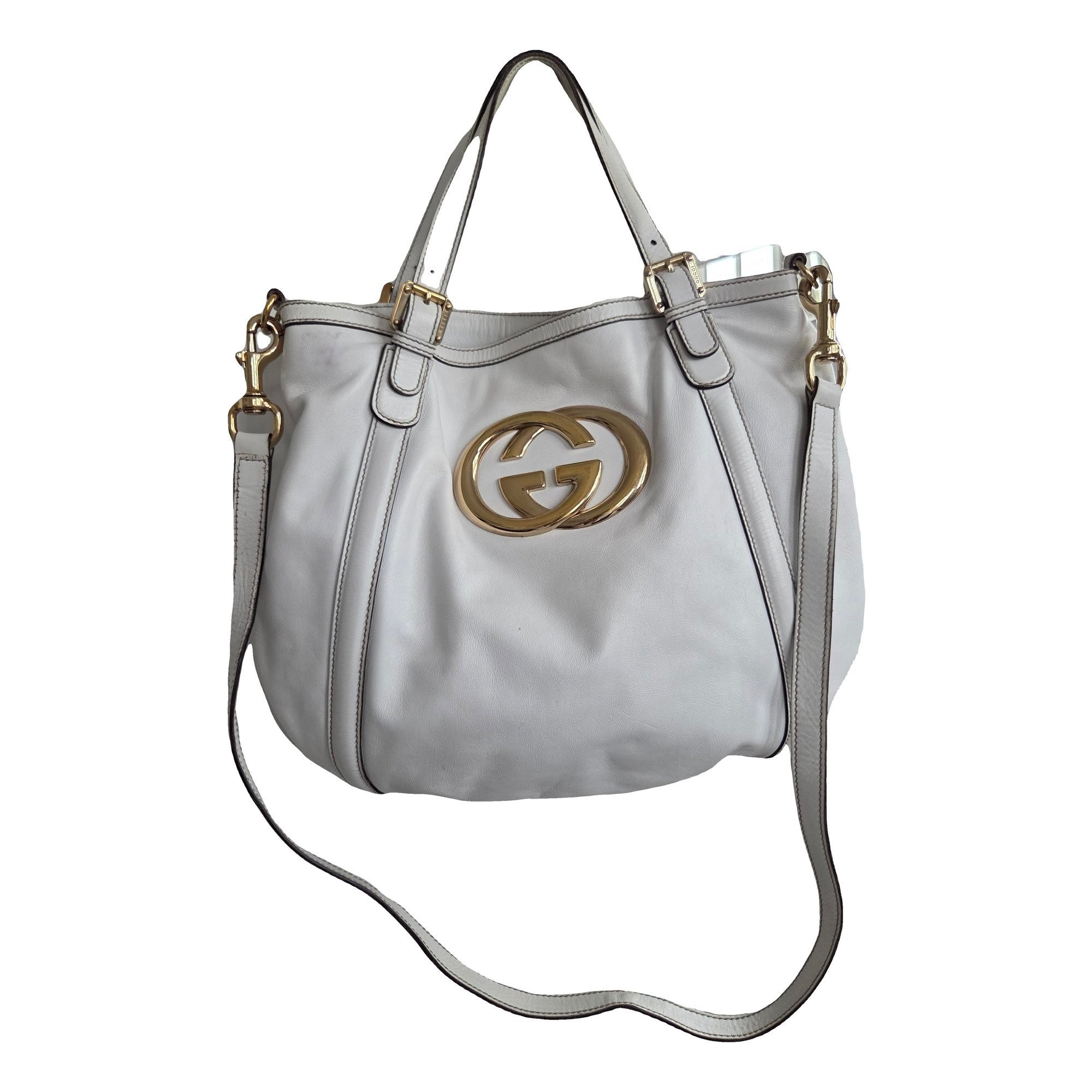 Britt leather tote