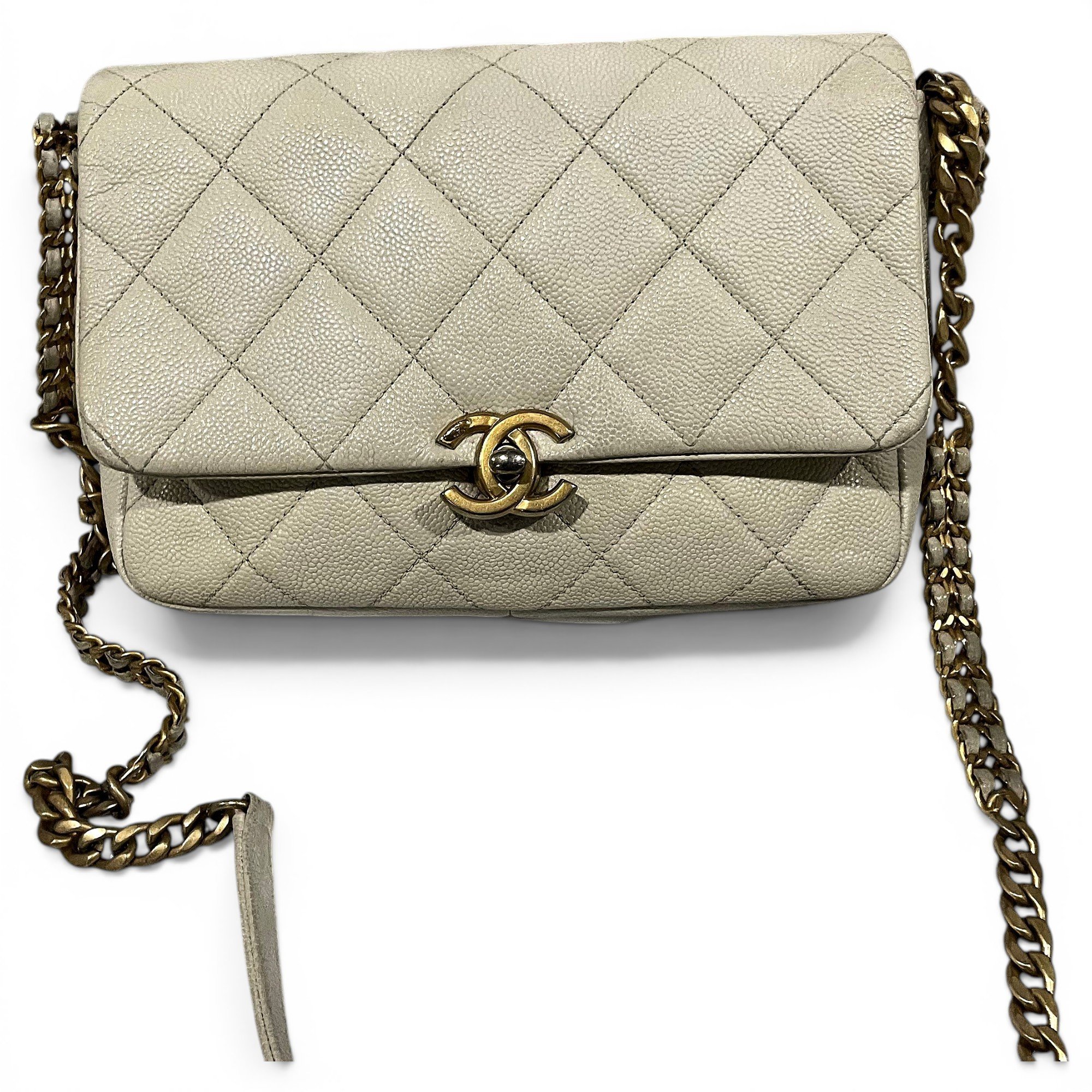 Leather handbag
