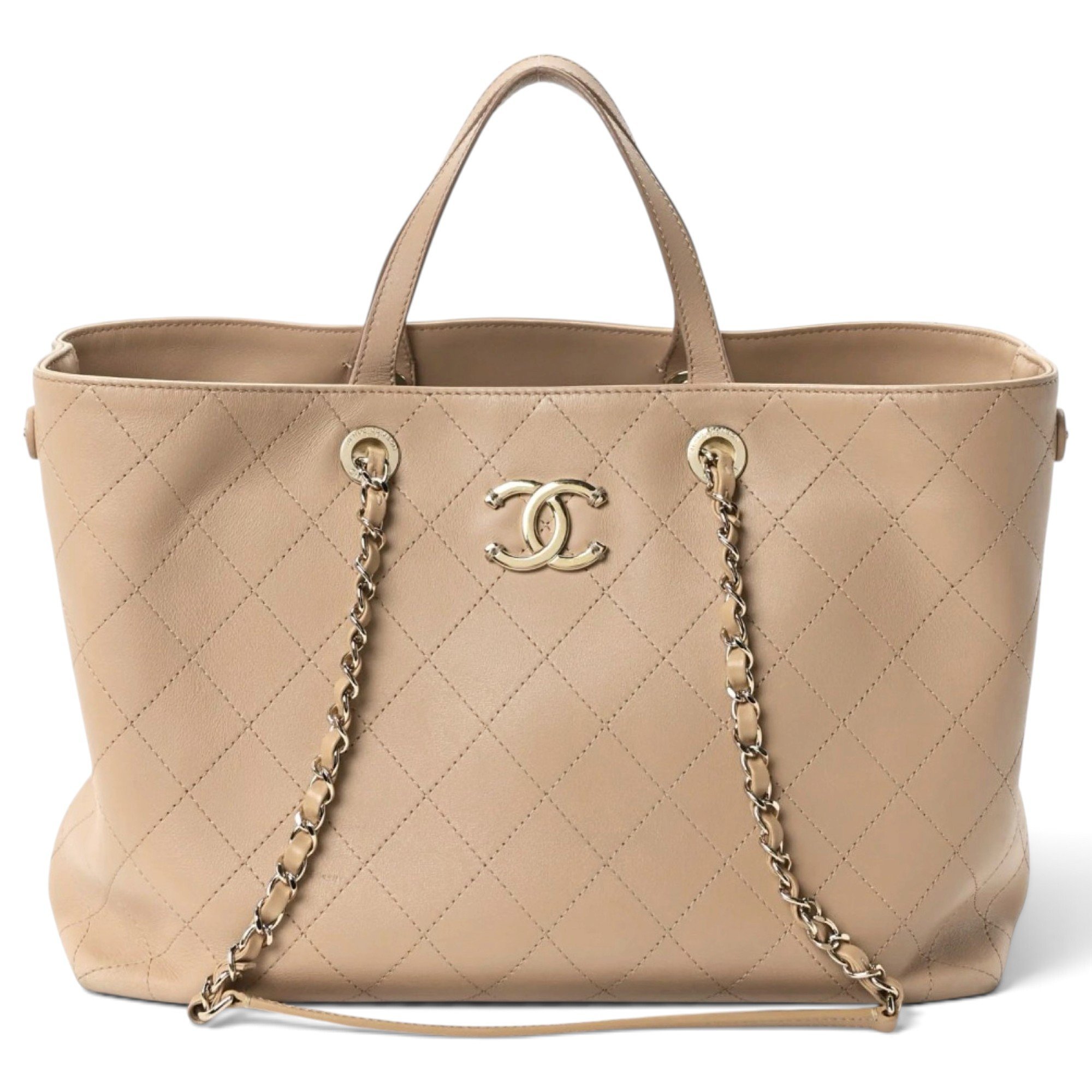 Leather tote