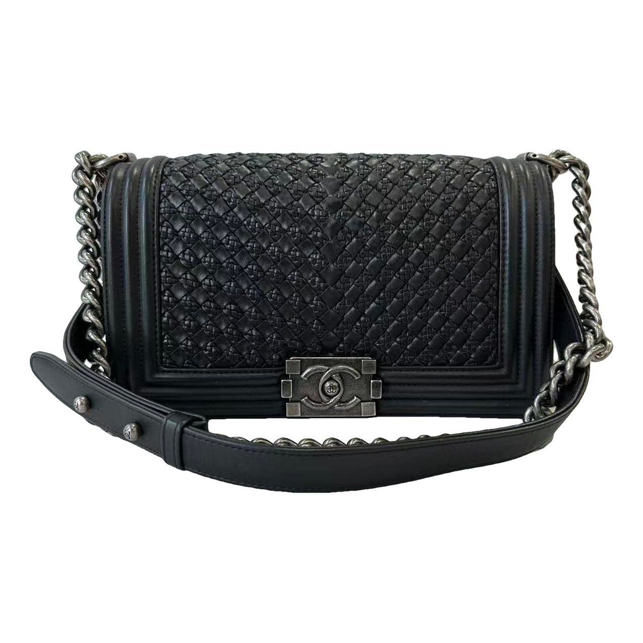 Boy leather crossbody bag