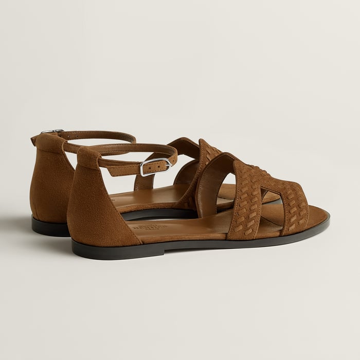 Brun Fumé Santorini Sandal
