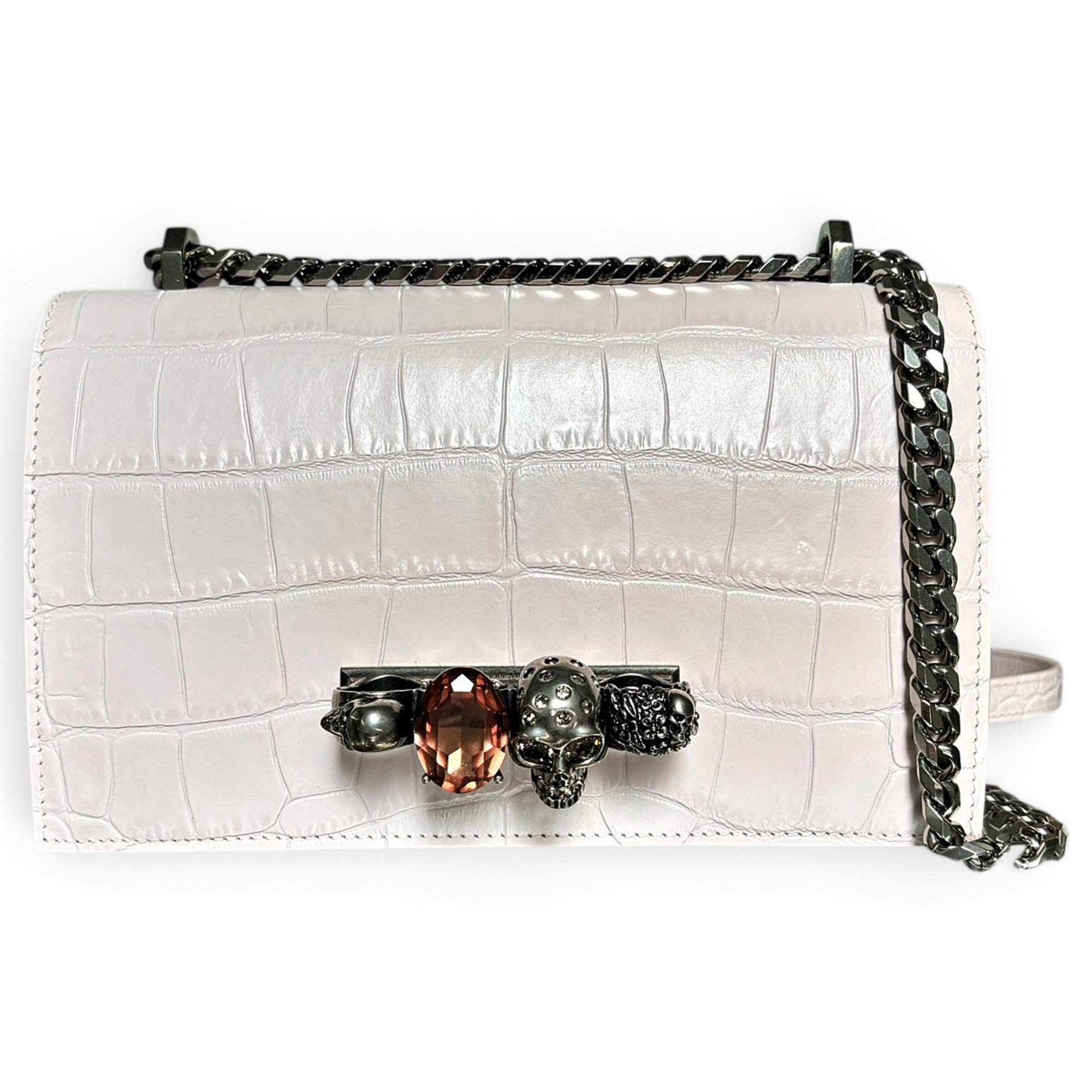 Leather crossbody bag