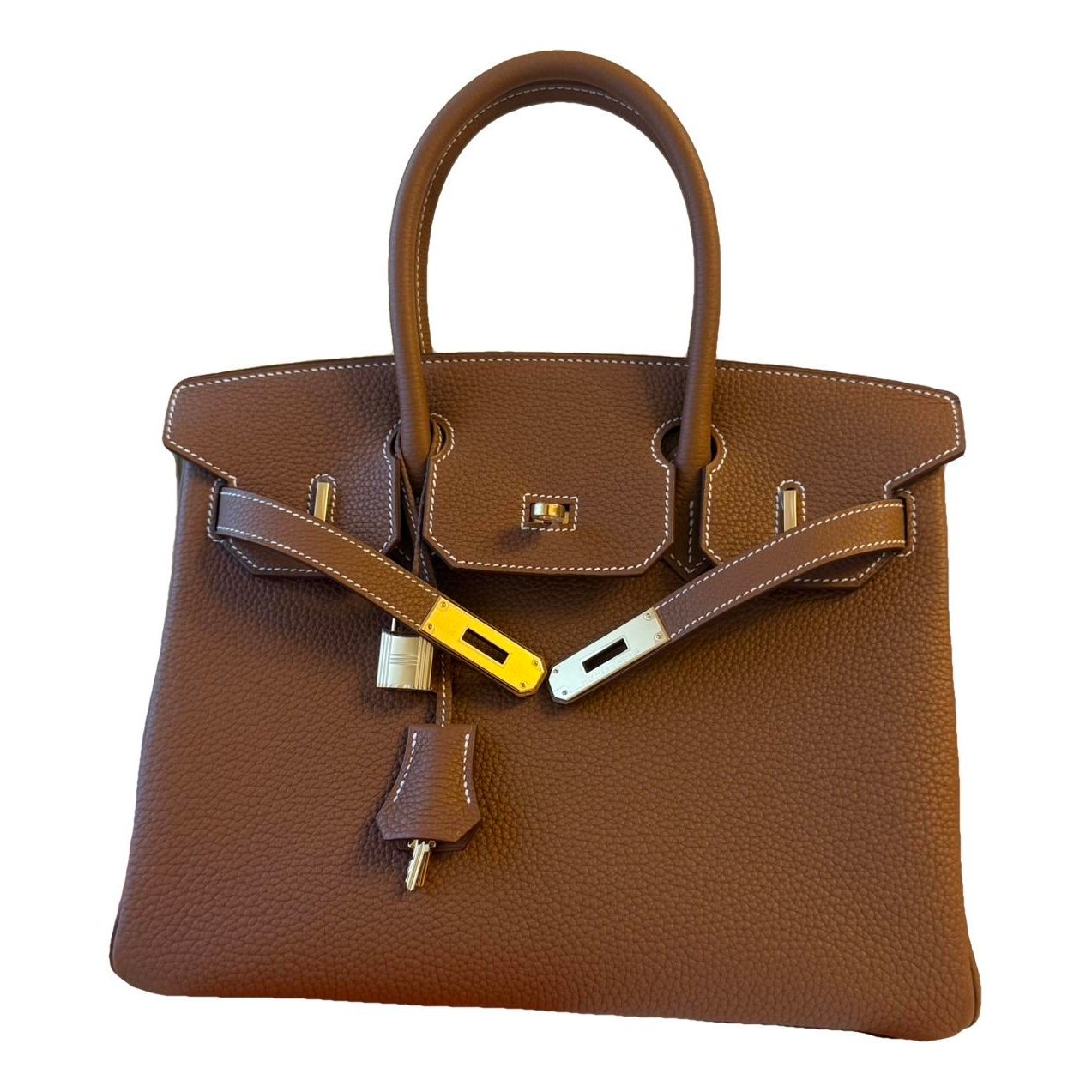 Hermes Birkin 30 leather handbag