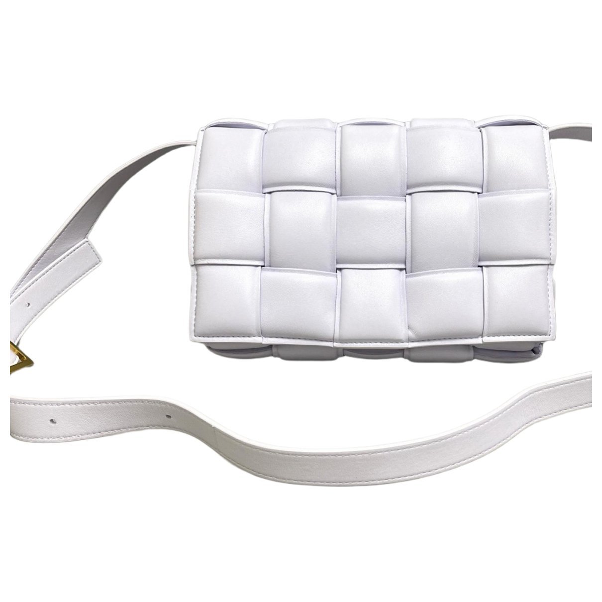 Cassette Padded leather handbag