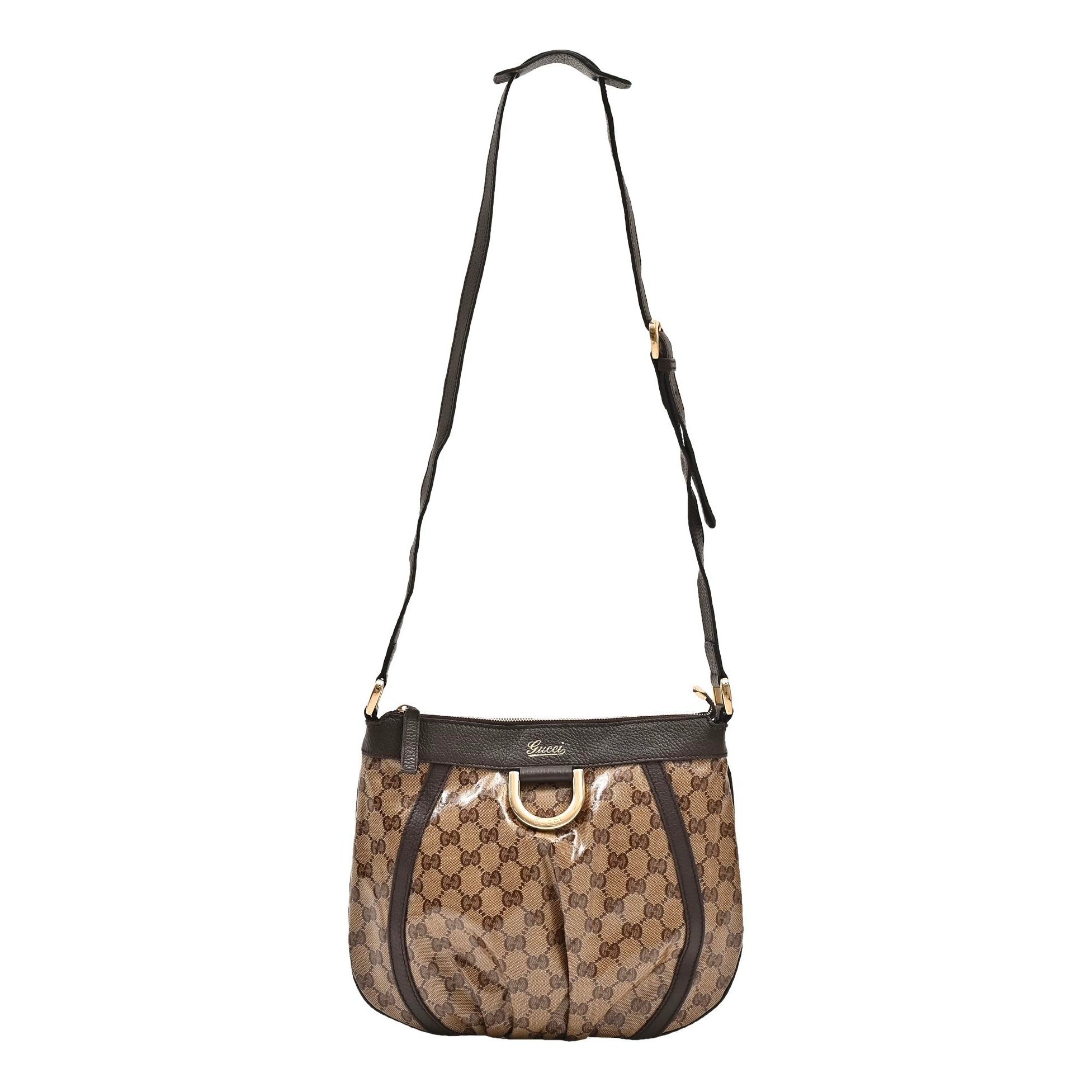 Patent leather crossbody bag
