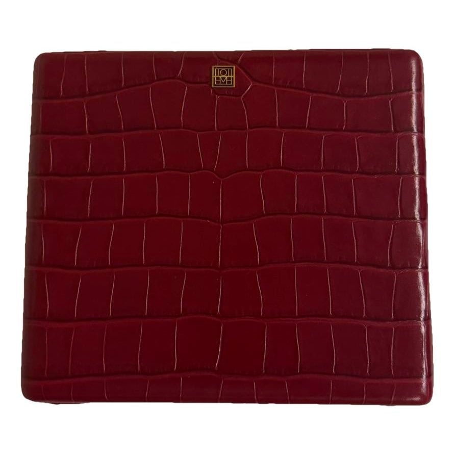 Toteme Leather clutch bag