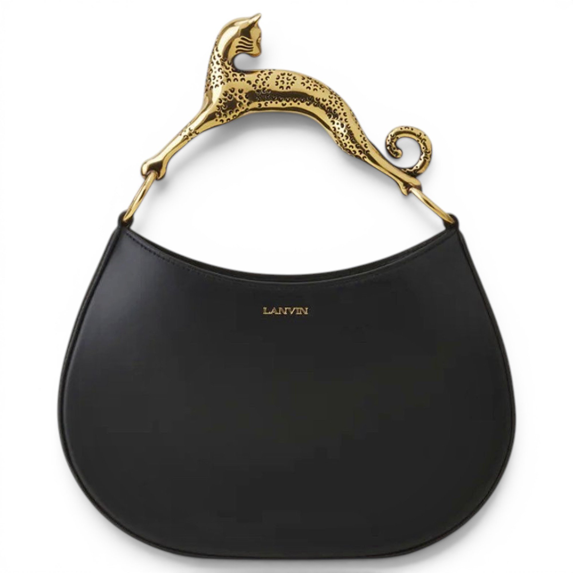 Pencil Chat leather handbag