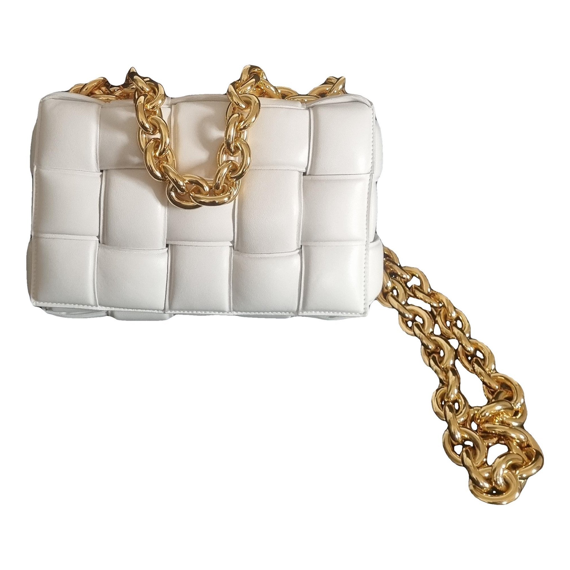 Chain Cassette leather handbag