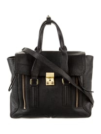 3.1 Phillip Lim Pebbled Leather Shoulder Bag