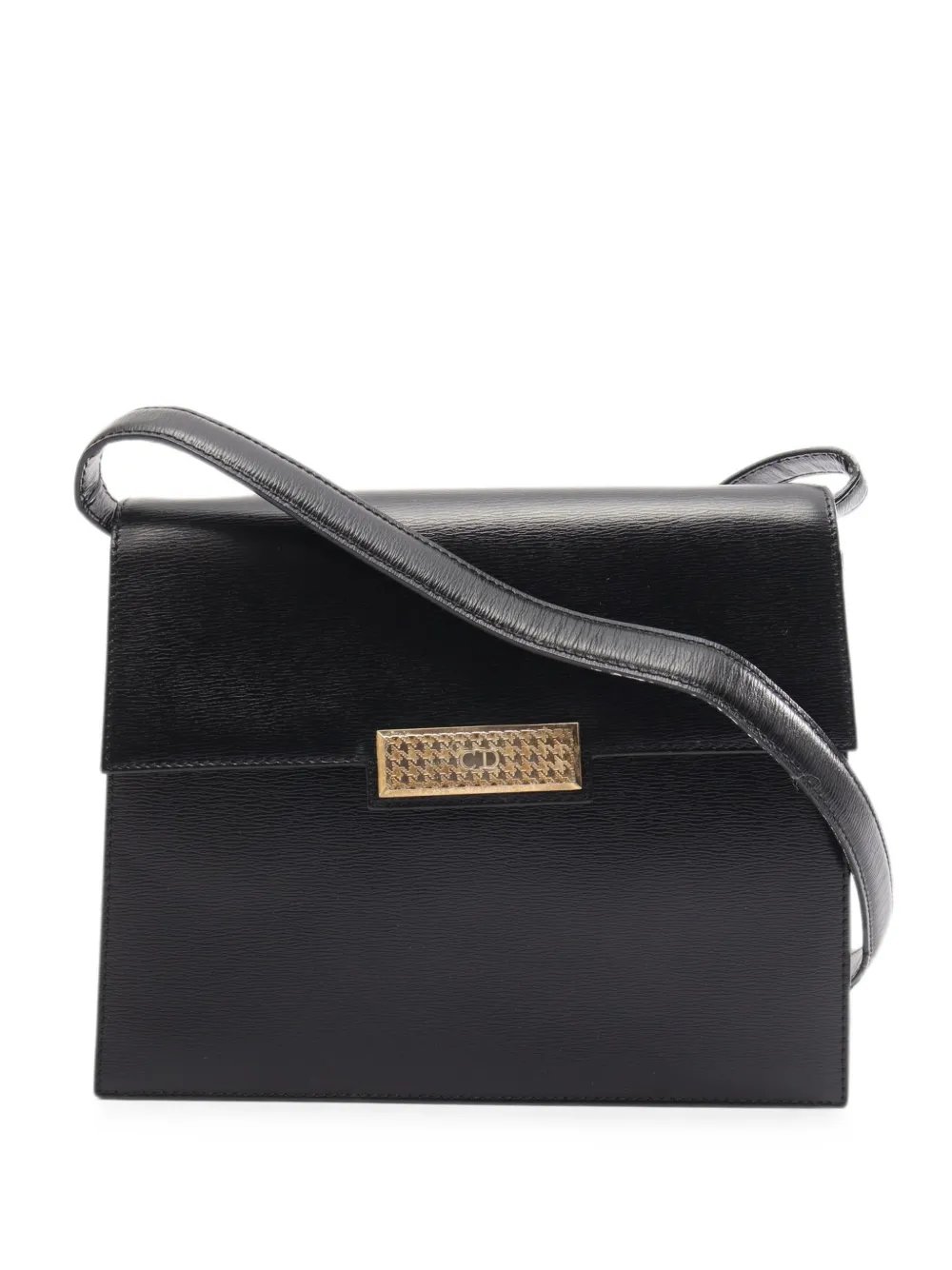 2000s logo-plaque shoulder bag