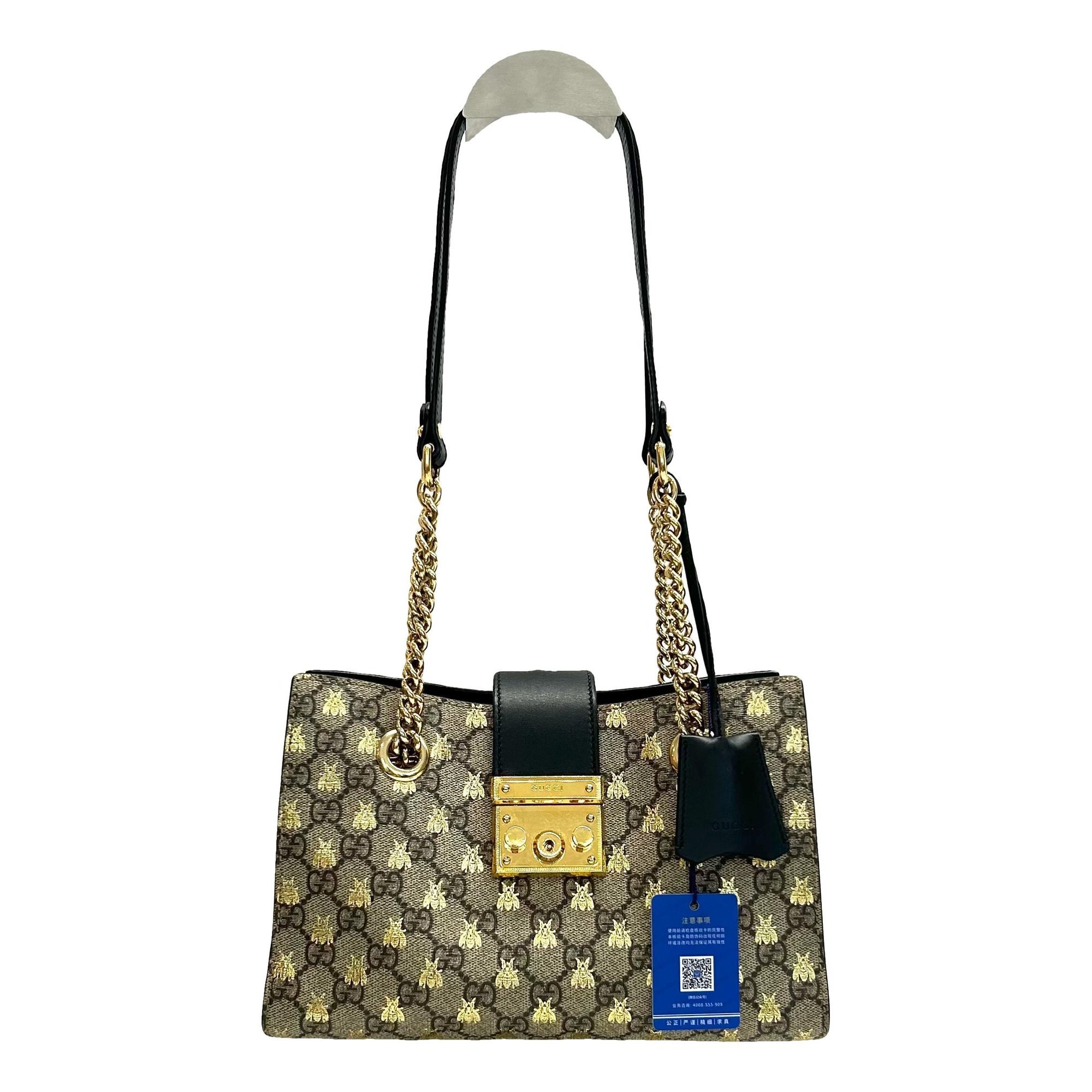 Padlock cloth handbag
