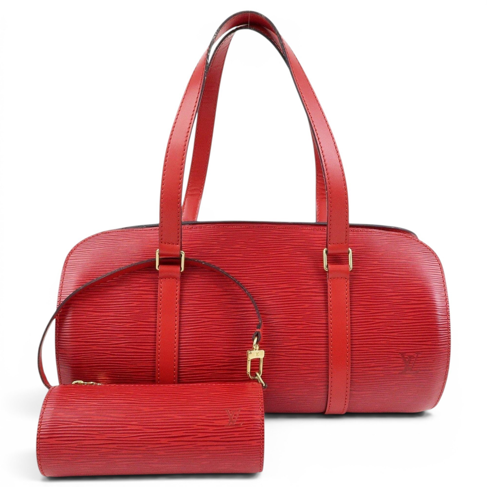 Soufflot leather handbag