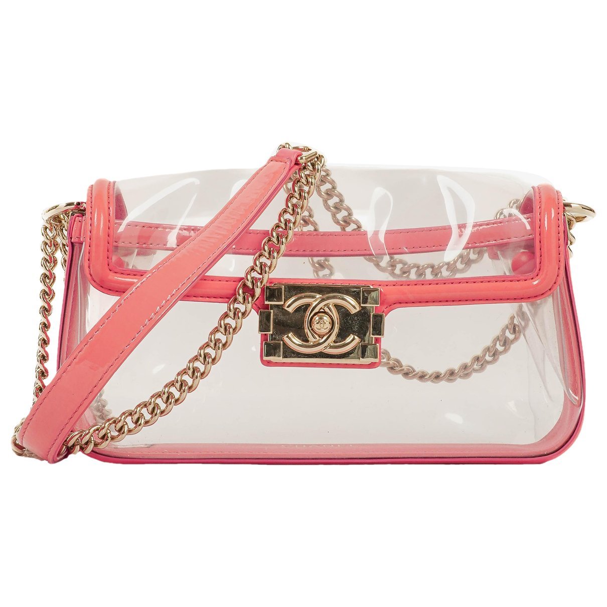 Vinyl handbag
