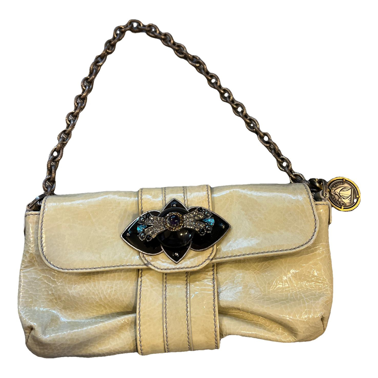 Lanvin Patent leather clutch bag