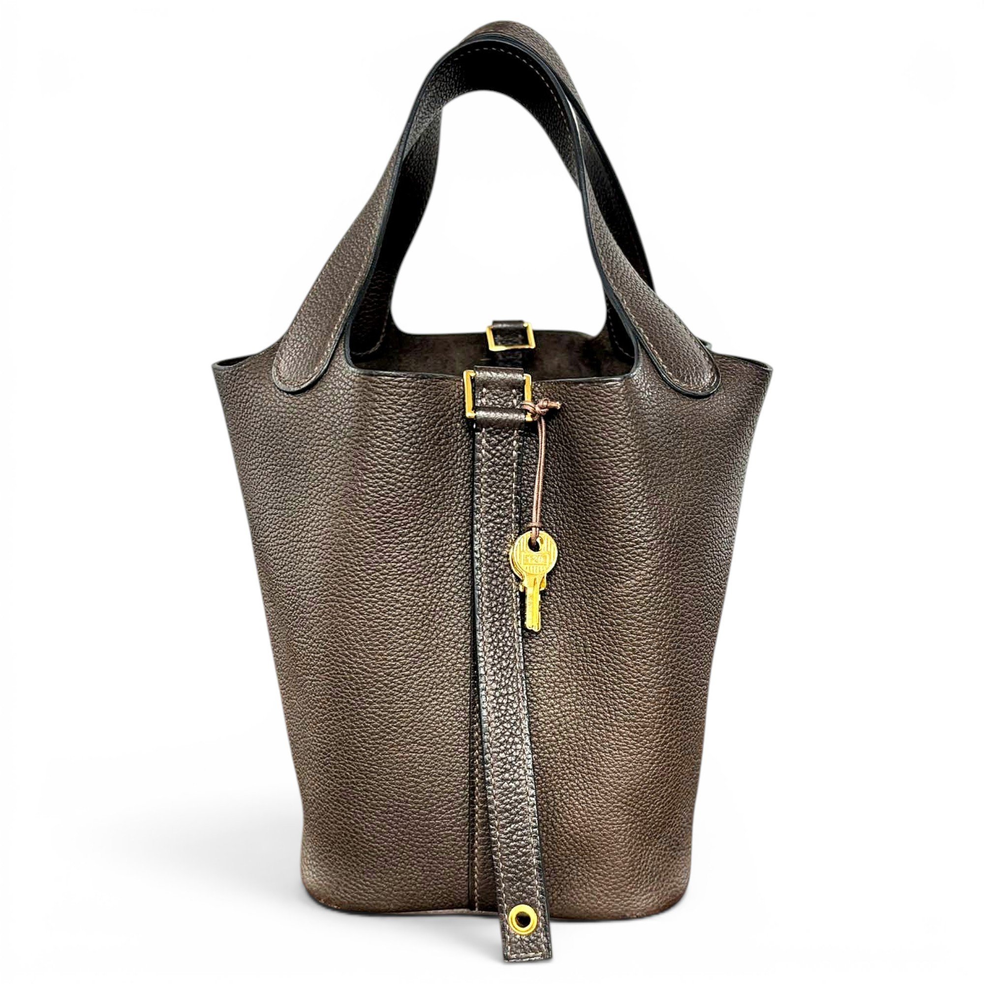 Hermes Picotin Handbag Gold