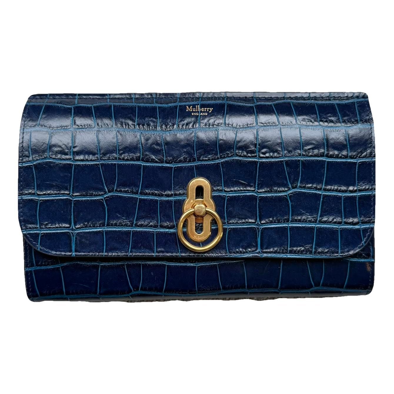 Amberley leather clutch bag