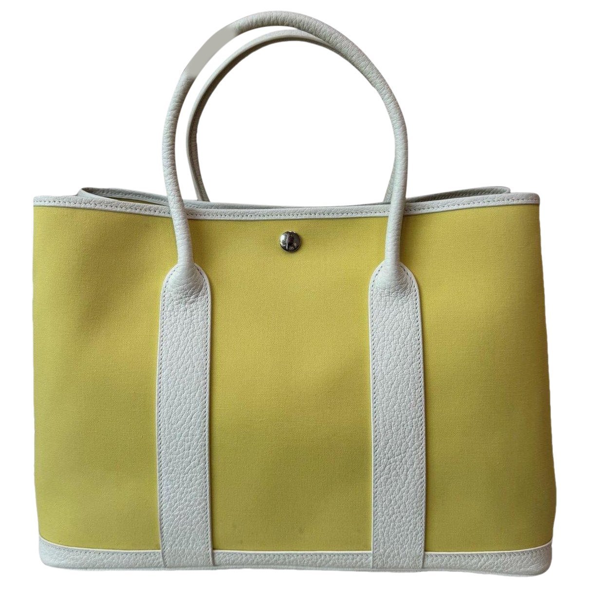Garden Party leather handbag