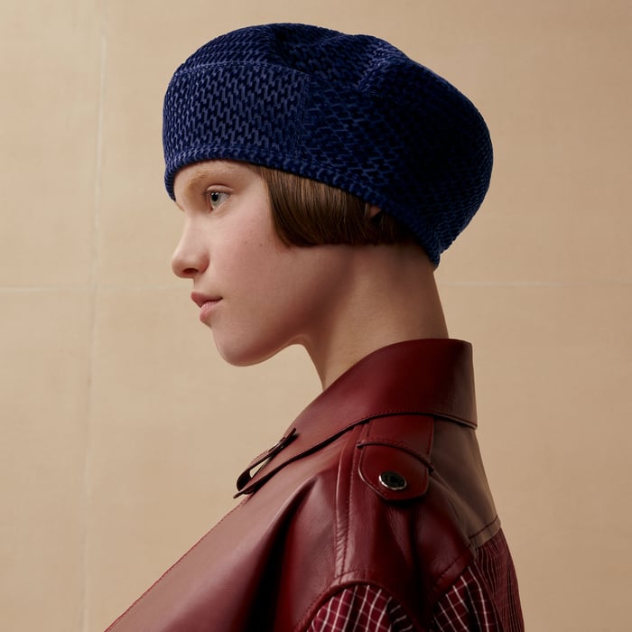 Chocolat Saint-honore Velvet Beret