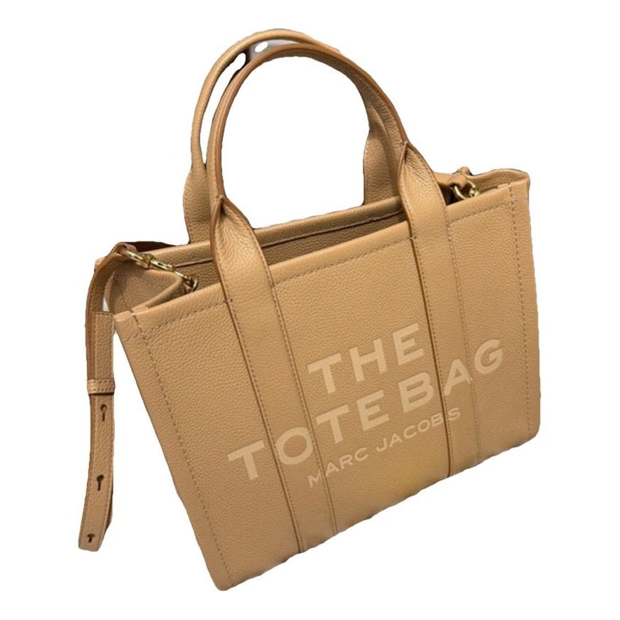 Leather tote