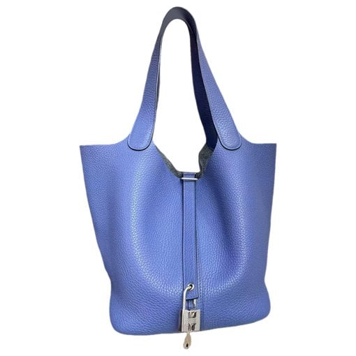 Picotin leather handbag