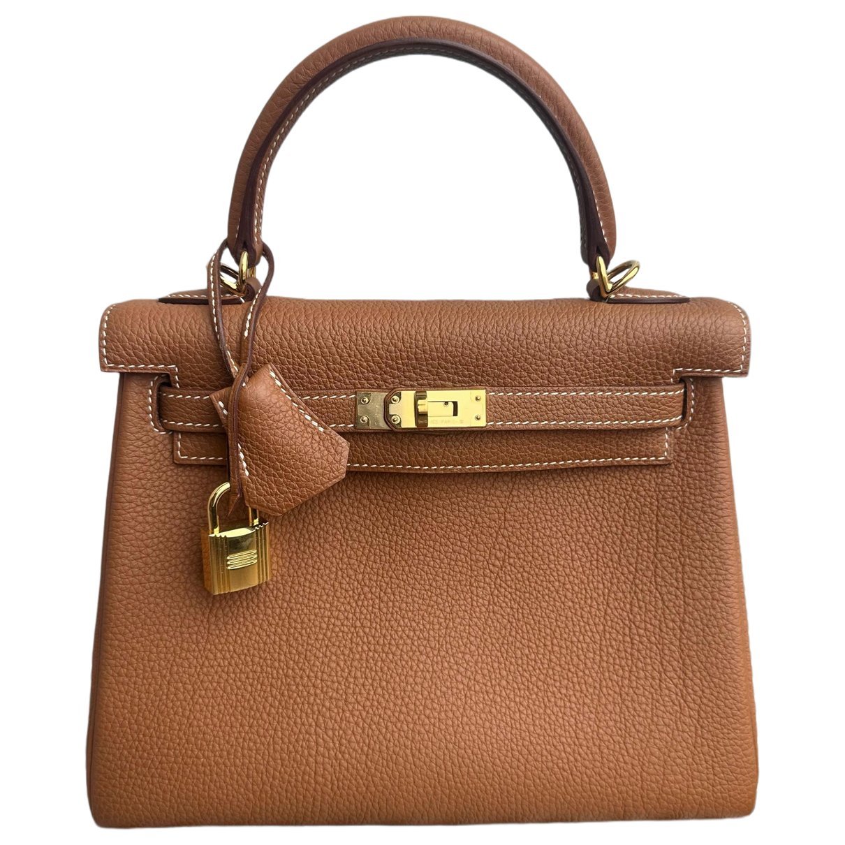 Kelly 25 leather handbag