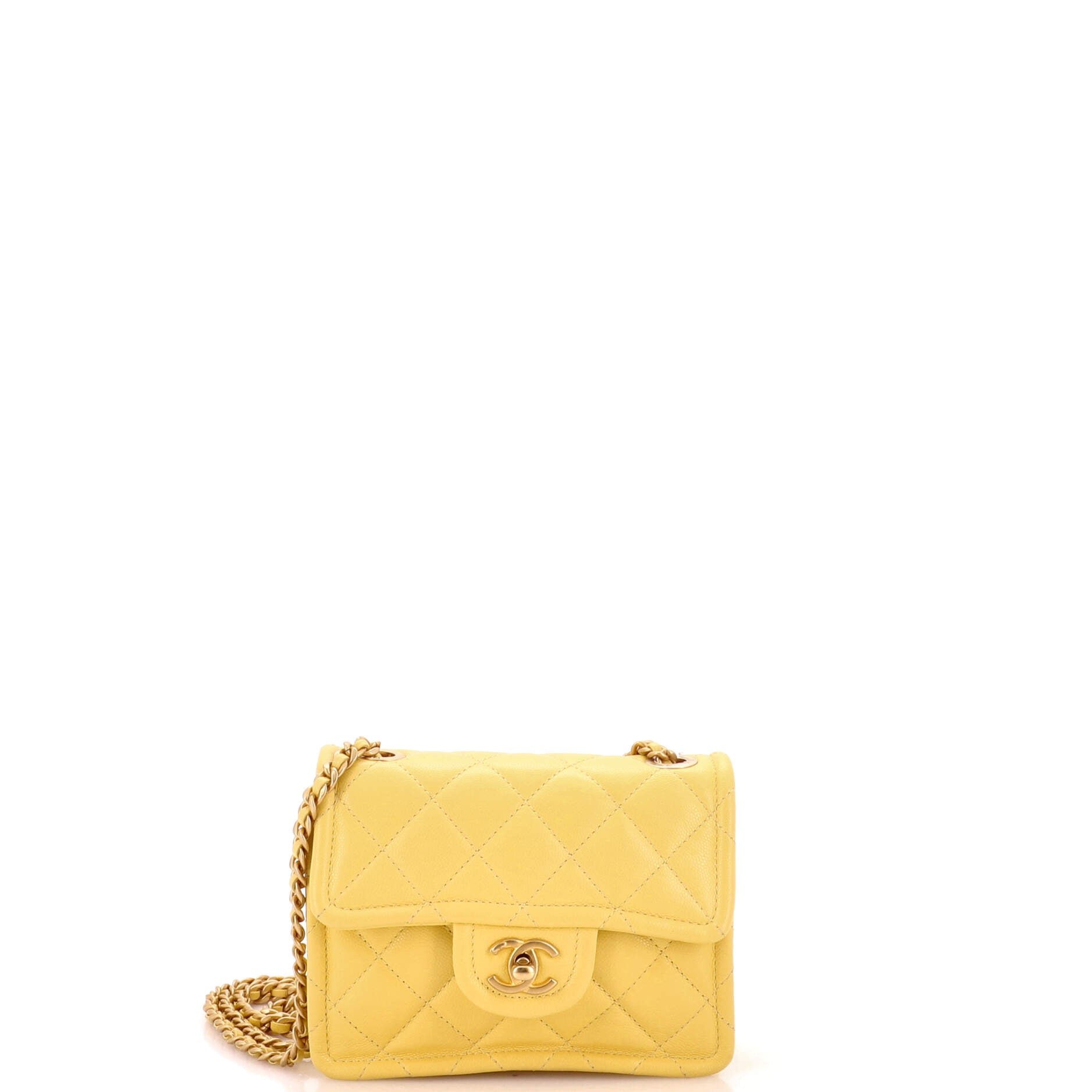 Sweet Classic Flap Bag Quilted Caviar Mini