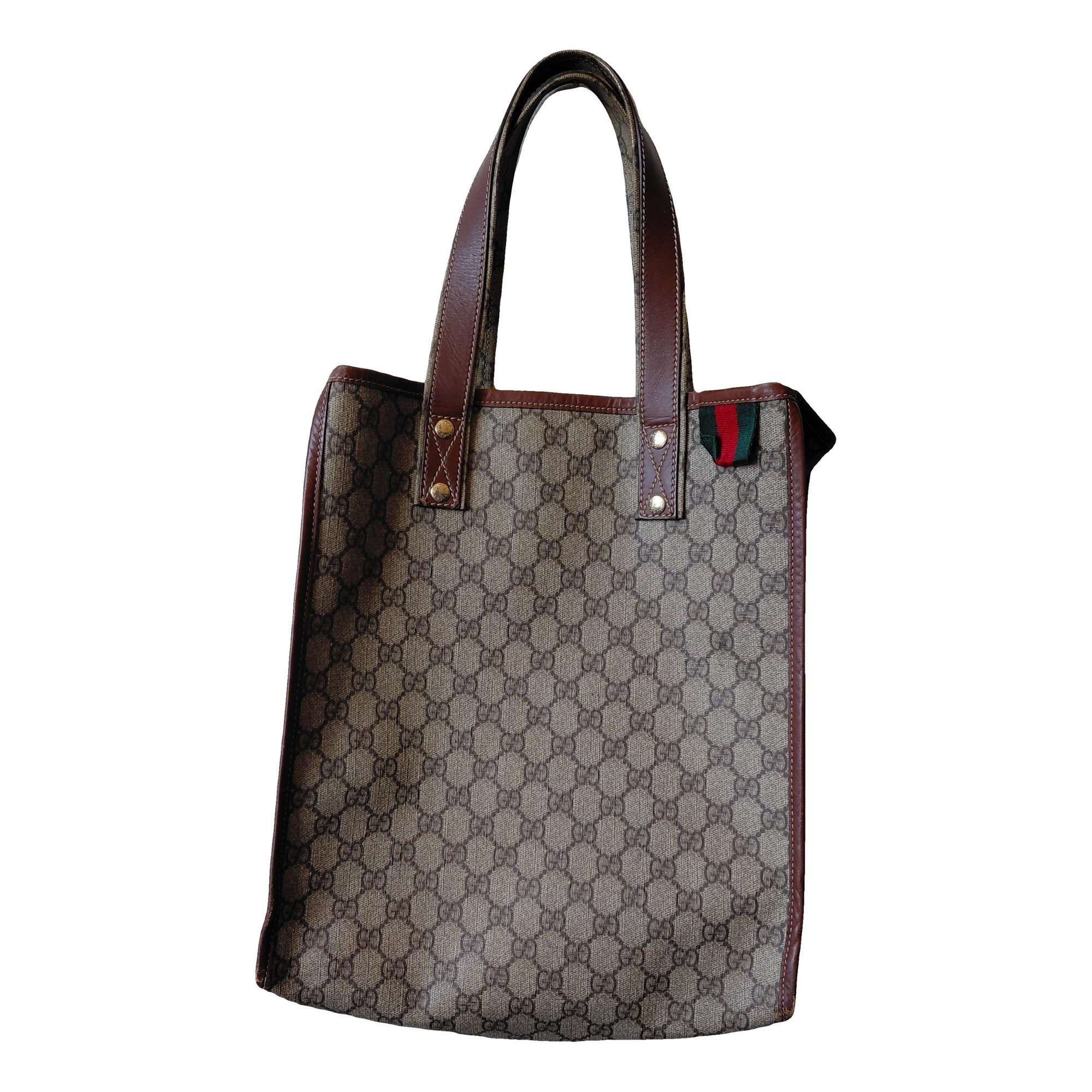 Leather tote