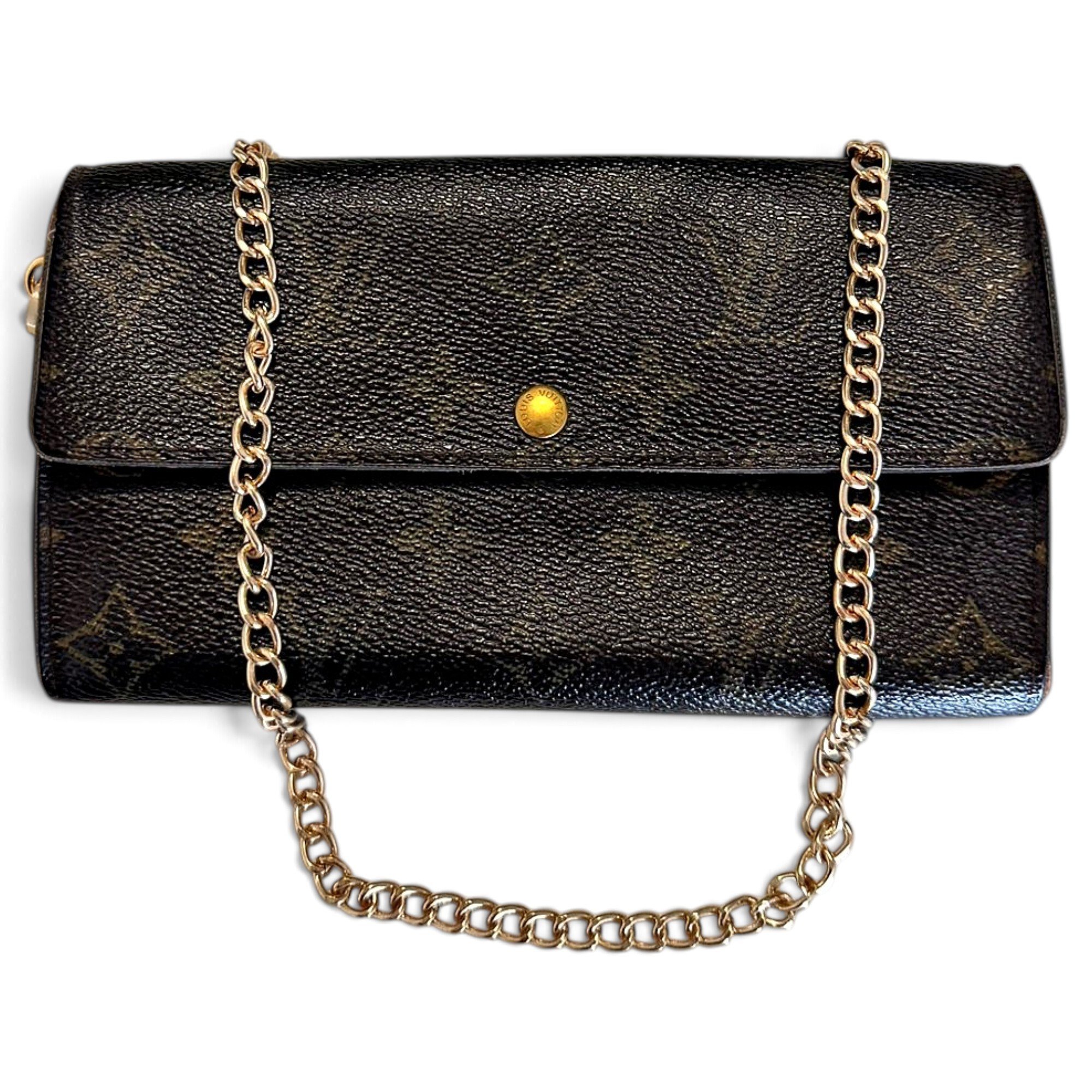 Leather crossbody bag