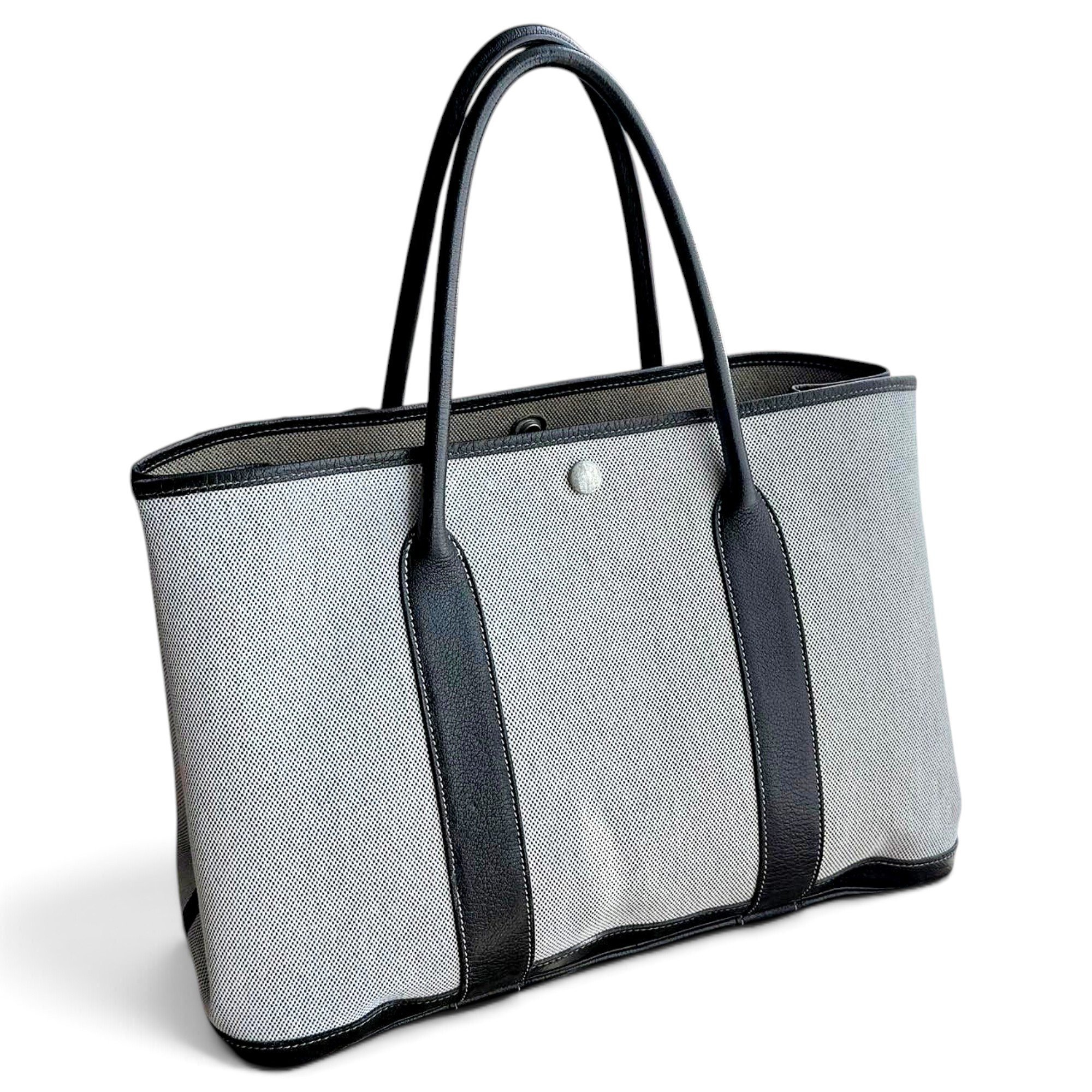 Garden Party leather handbag