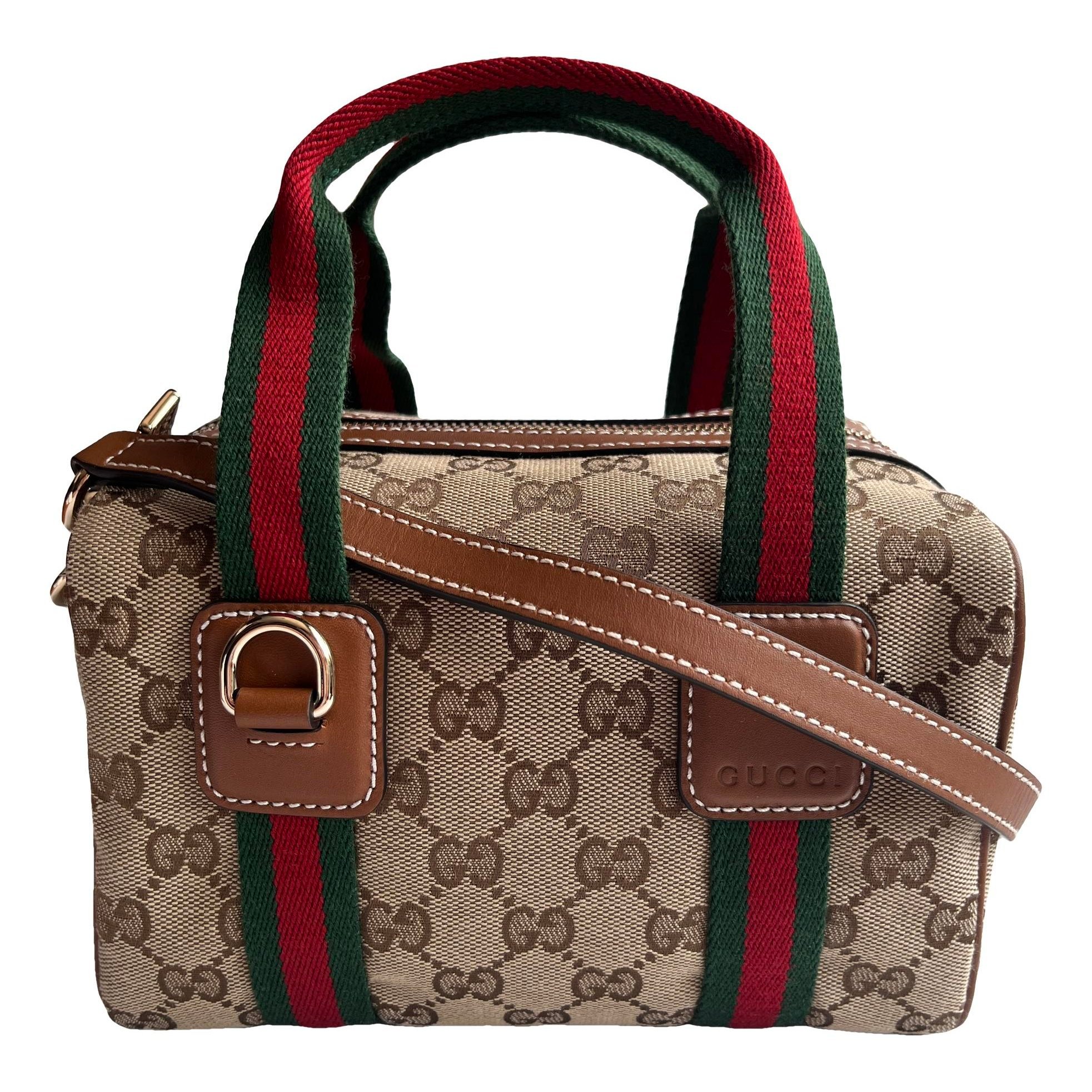 Ophidia Boston cloth handbag