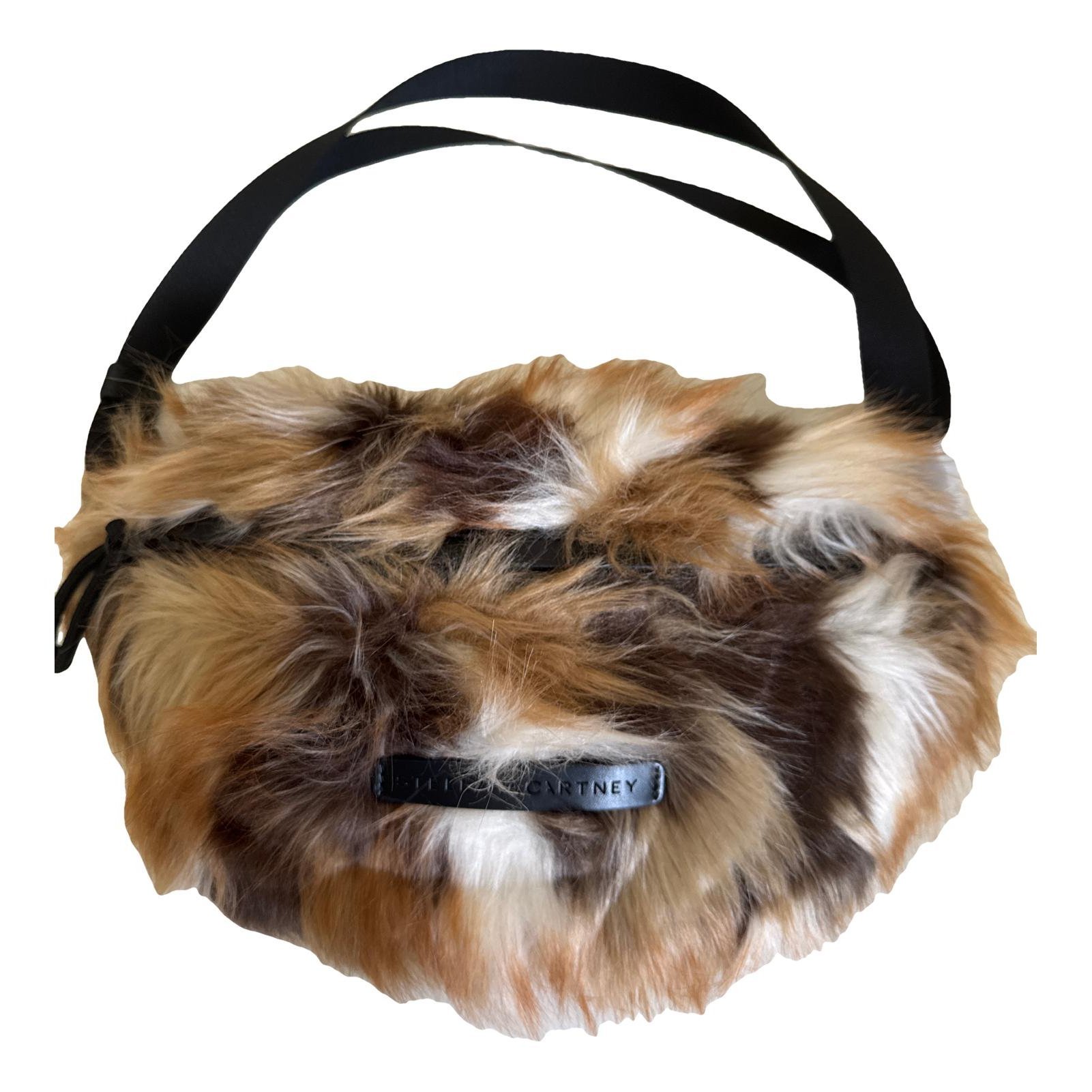 Stella McCartney Faux fur clutch bag