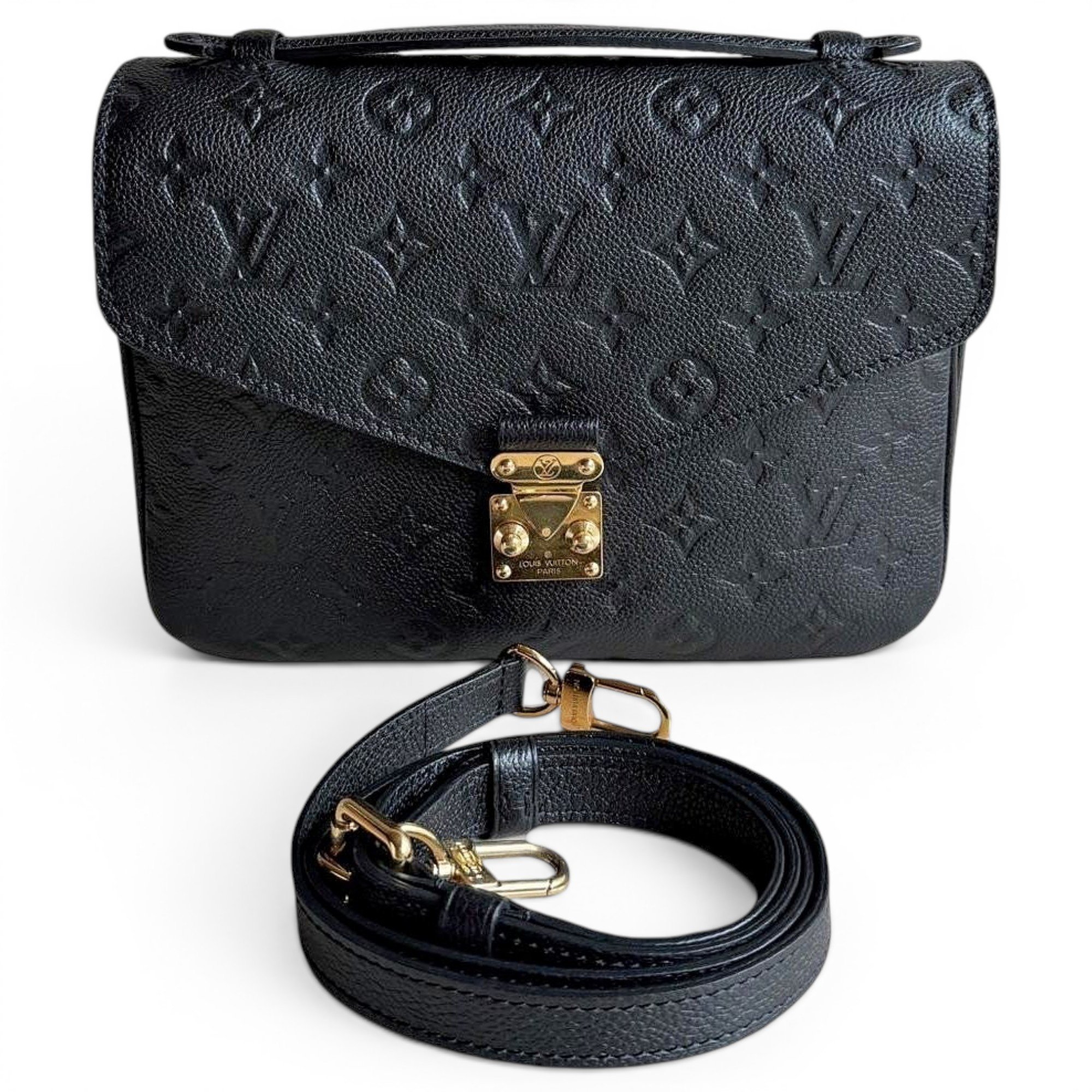 Metis leather handbag