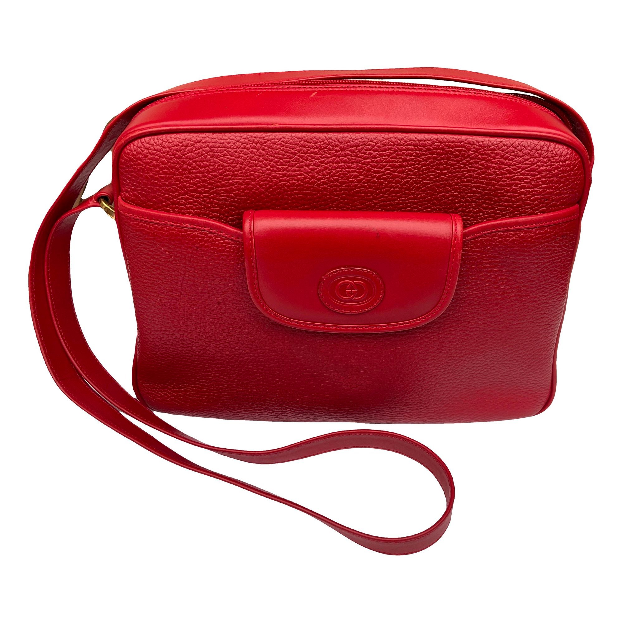 Leather crossbody bag