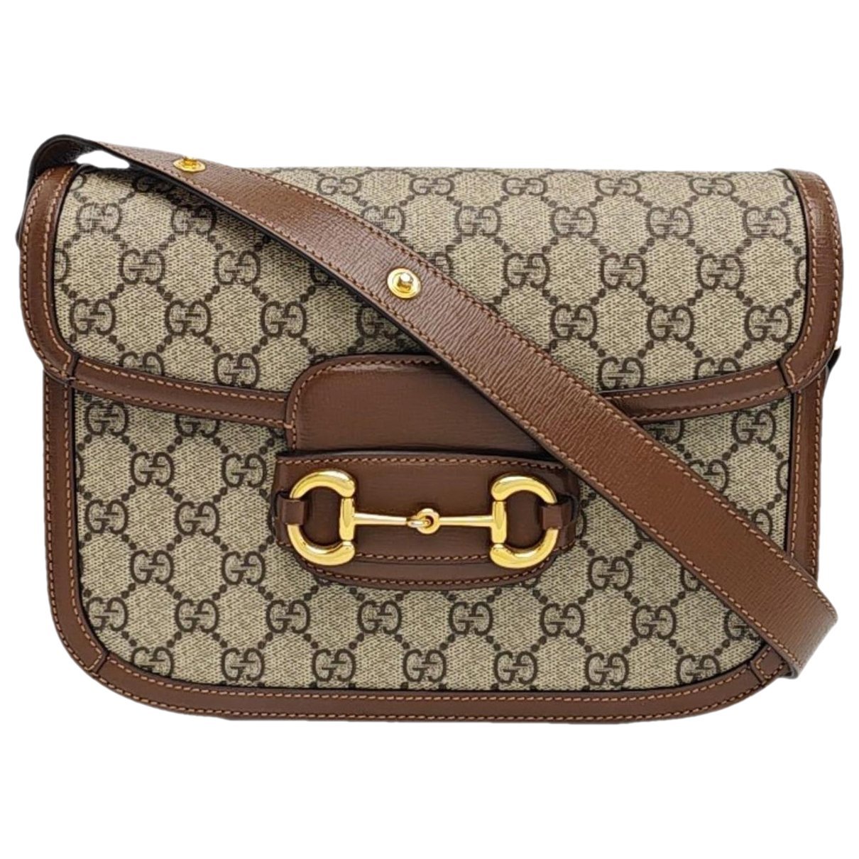 Handle Horsebit 1955 leather crossbody bag