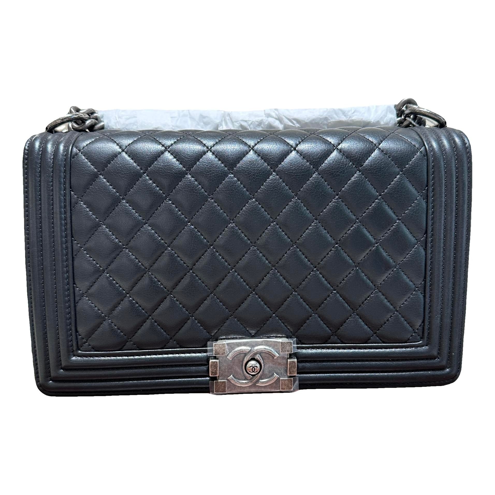 Boy leather crossbody bag